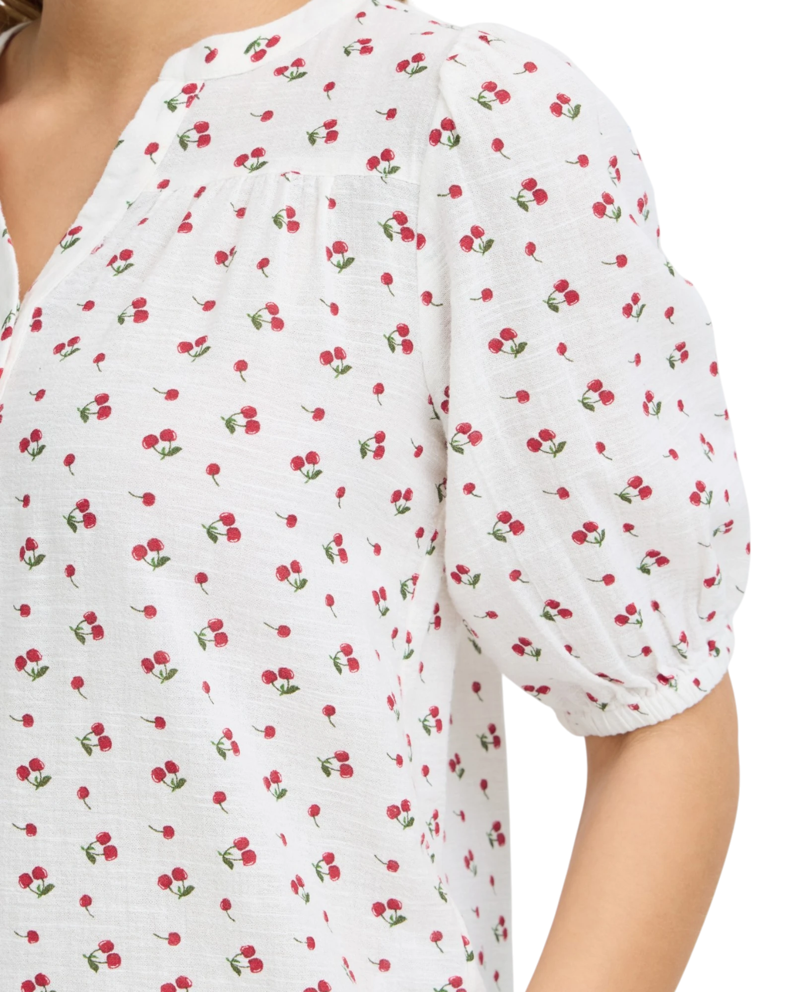 FRBOBBI Blouse - Pink Cherrys
