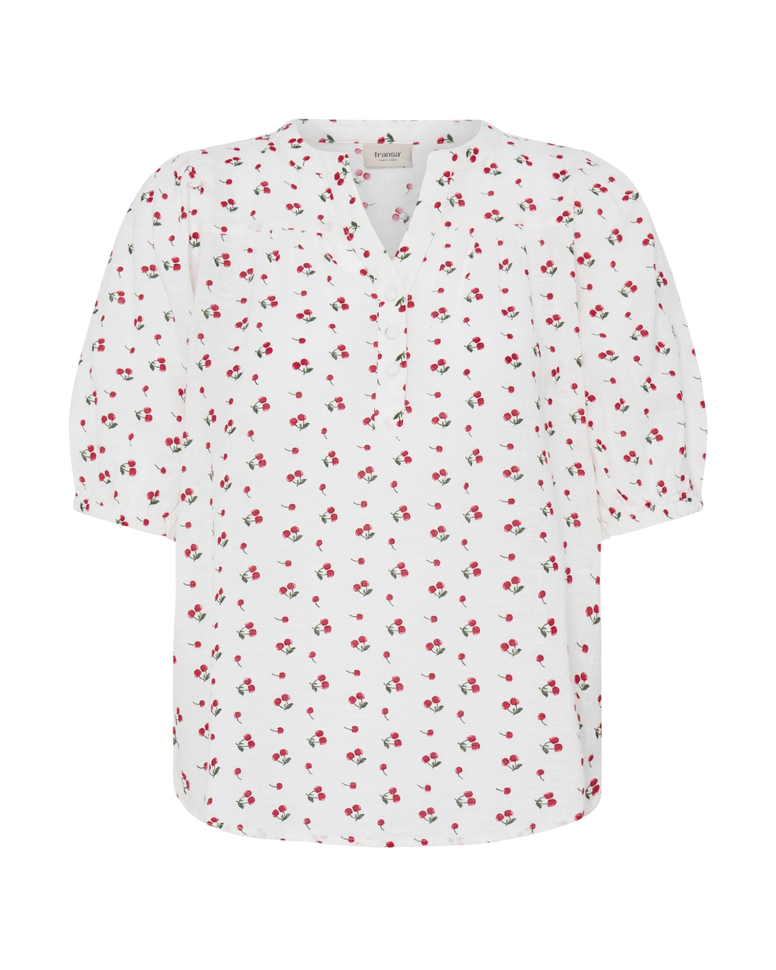 FRBOBBI Blouse - Pink Cherrys
