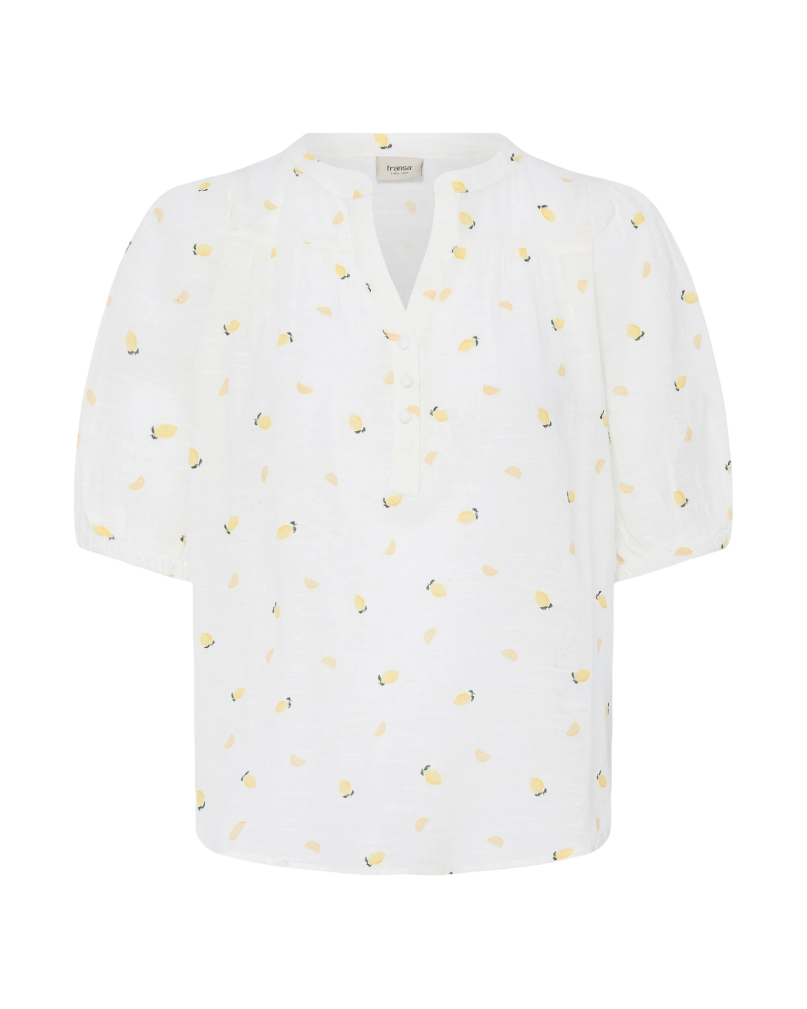 FRBOBBI Blouse - Yellow Lemons