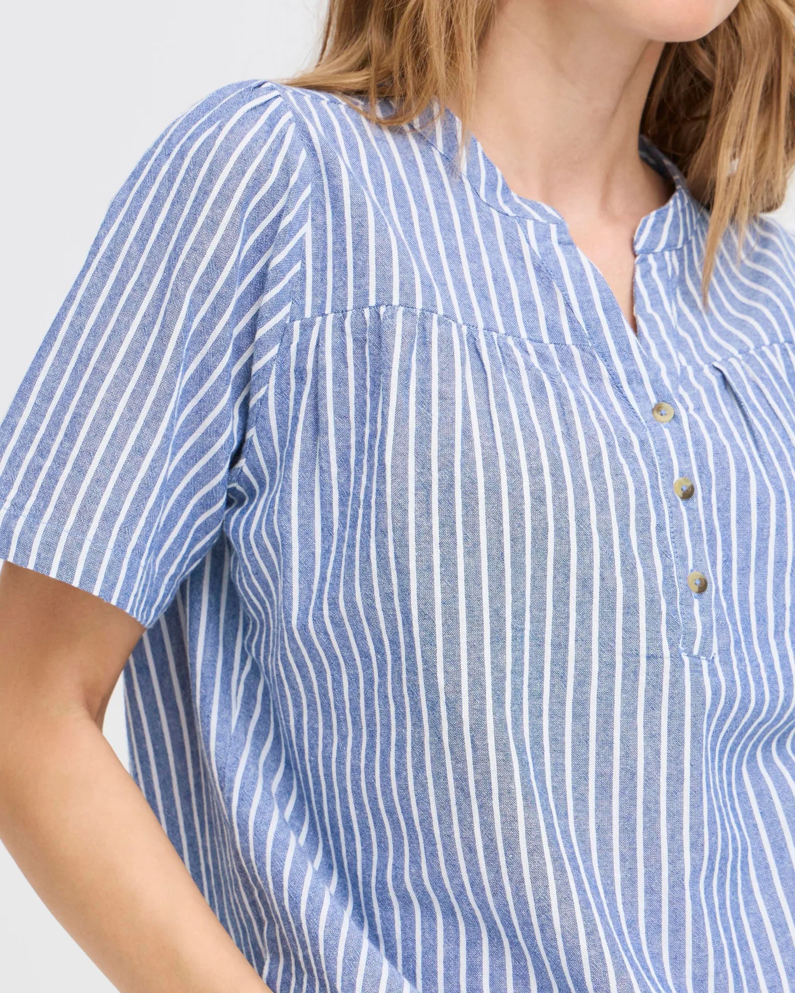 FRBONNIE Blouse - Navy Art