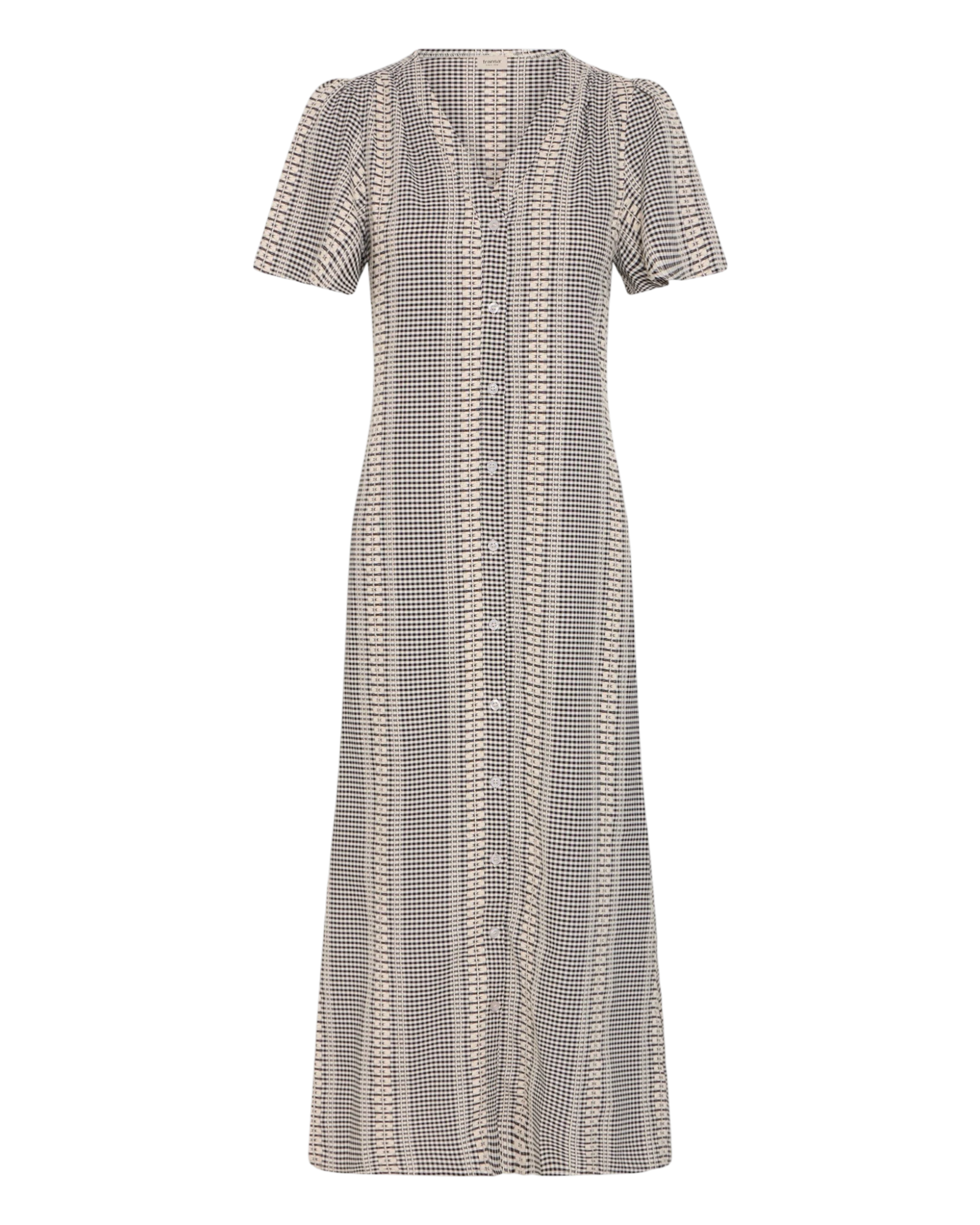 FRBRONWEN Dress - Black Check