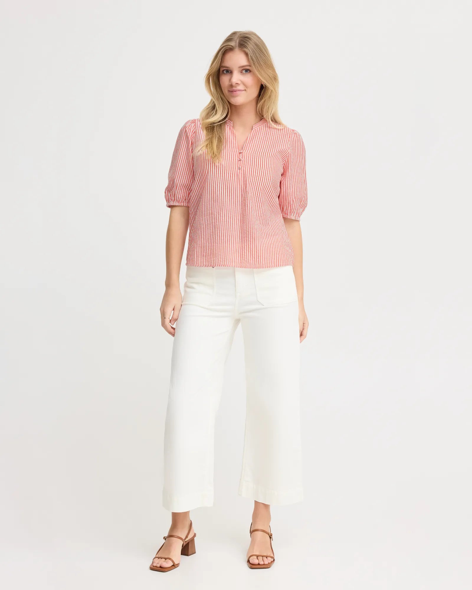 FRCAYLA Blouse - Cayenne Stripes