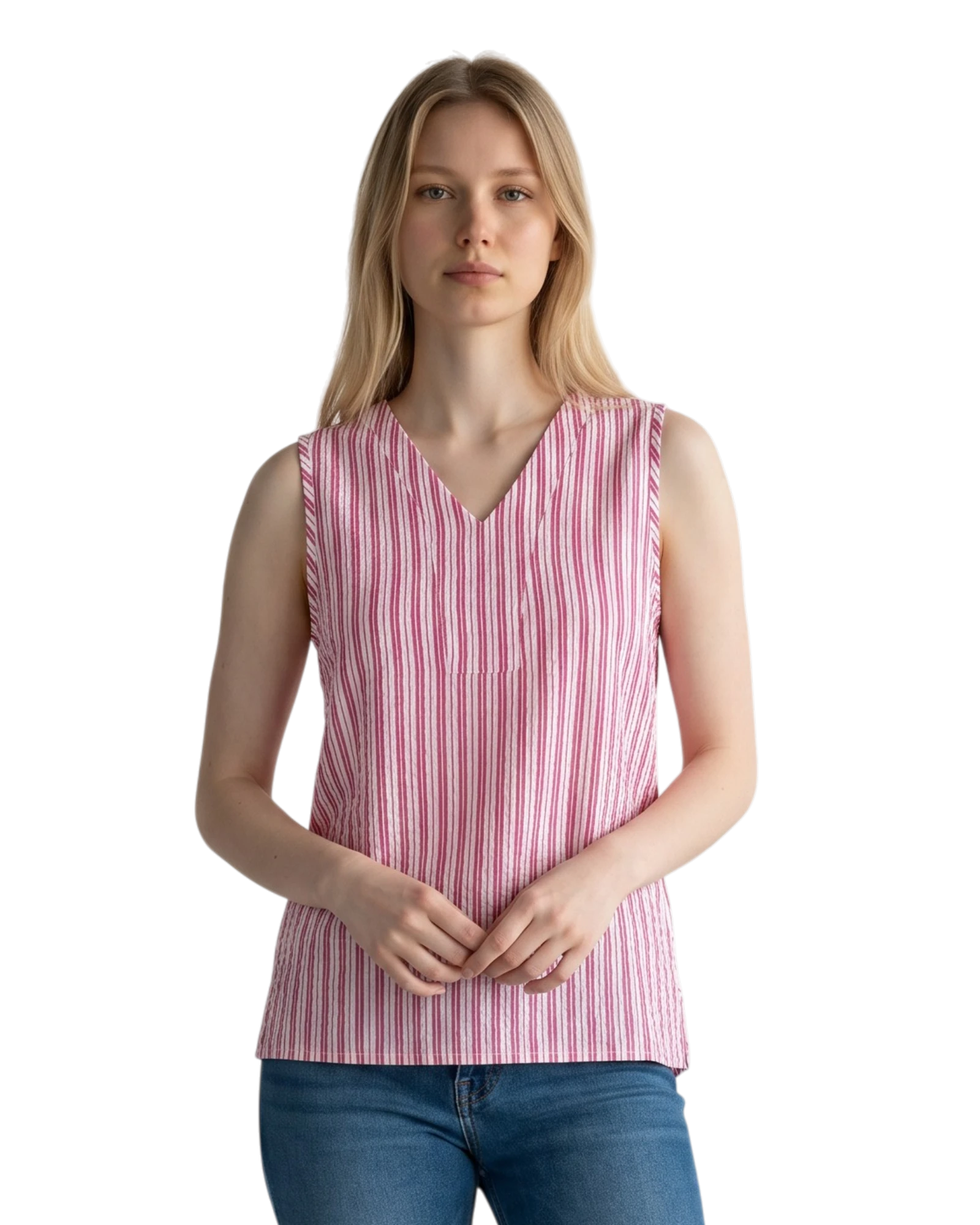 FRCAYLA Top - Pink Stripe