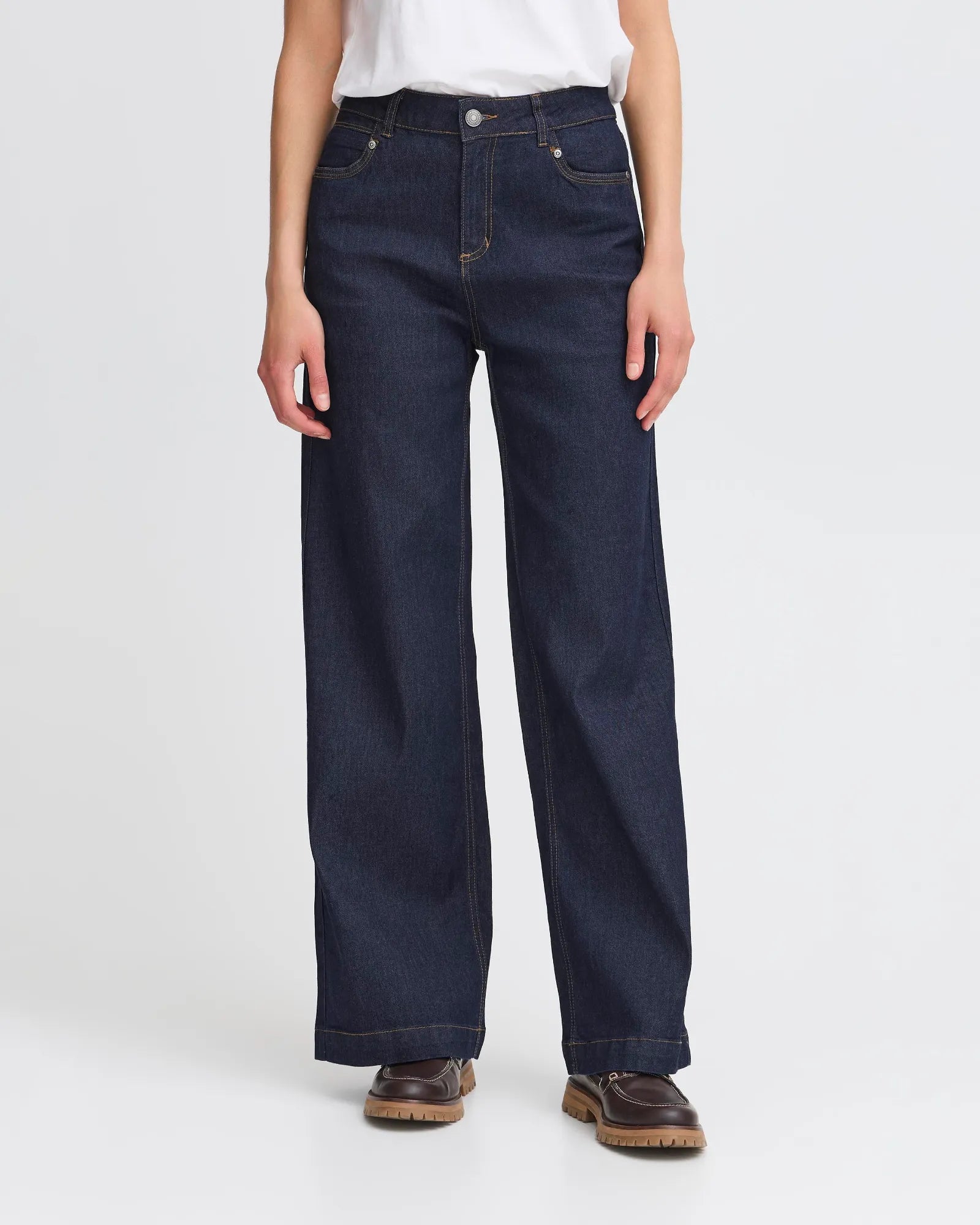 FRCHICAGO Jeans - Raw Blue Denim