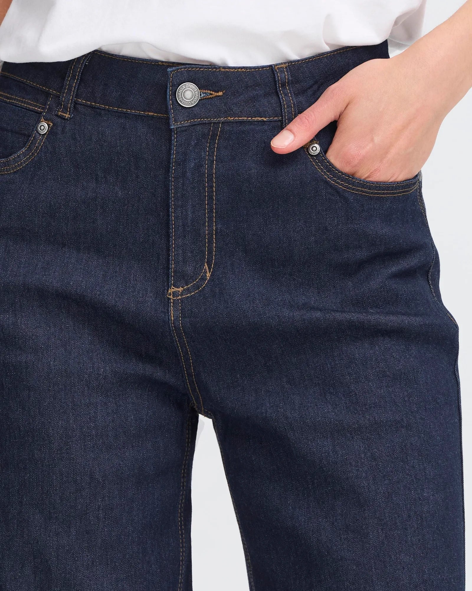FRCHICAGO Jeans - Raw Blue Denim