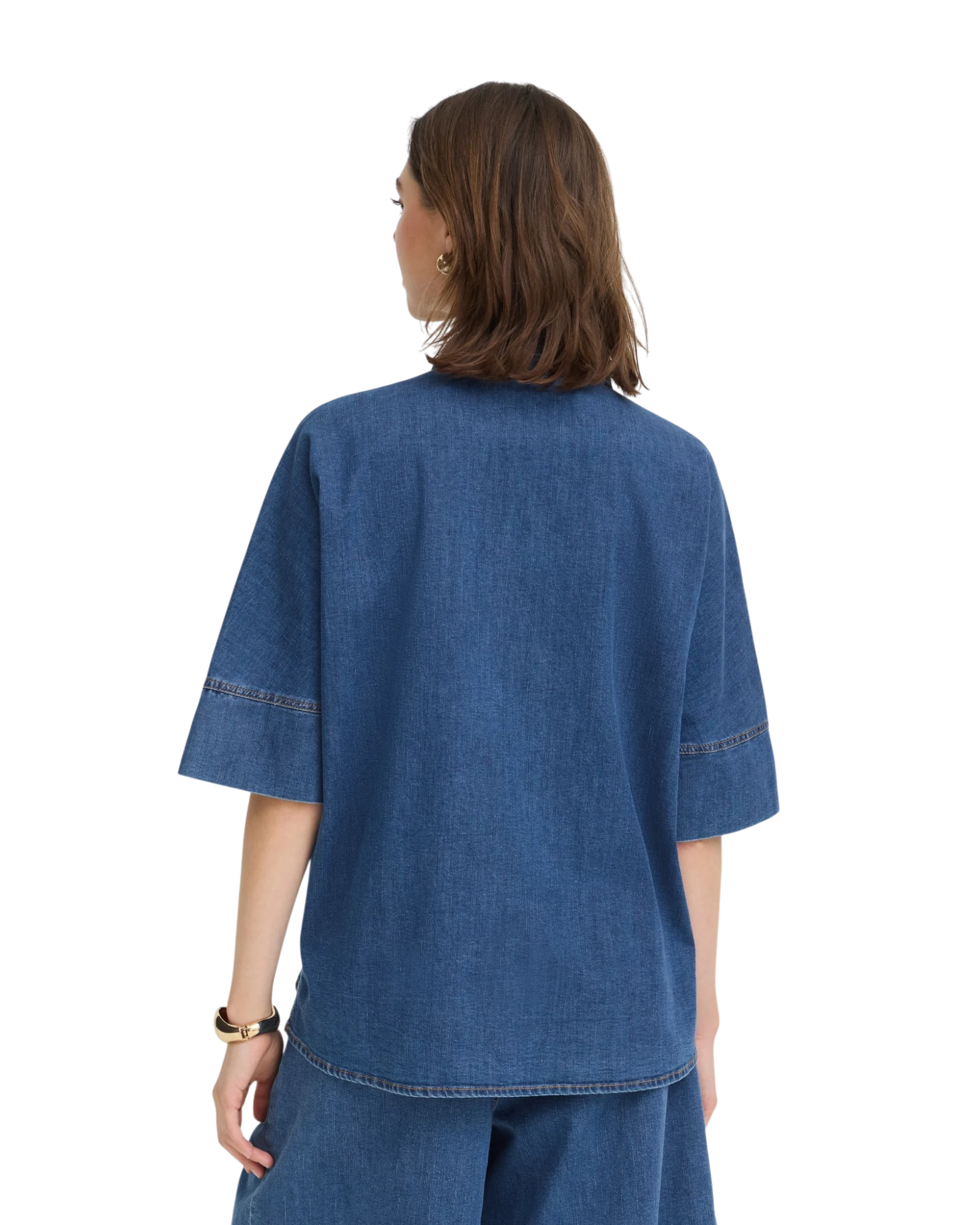 FRCHICAGO Shirt - Mid Blue Denim