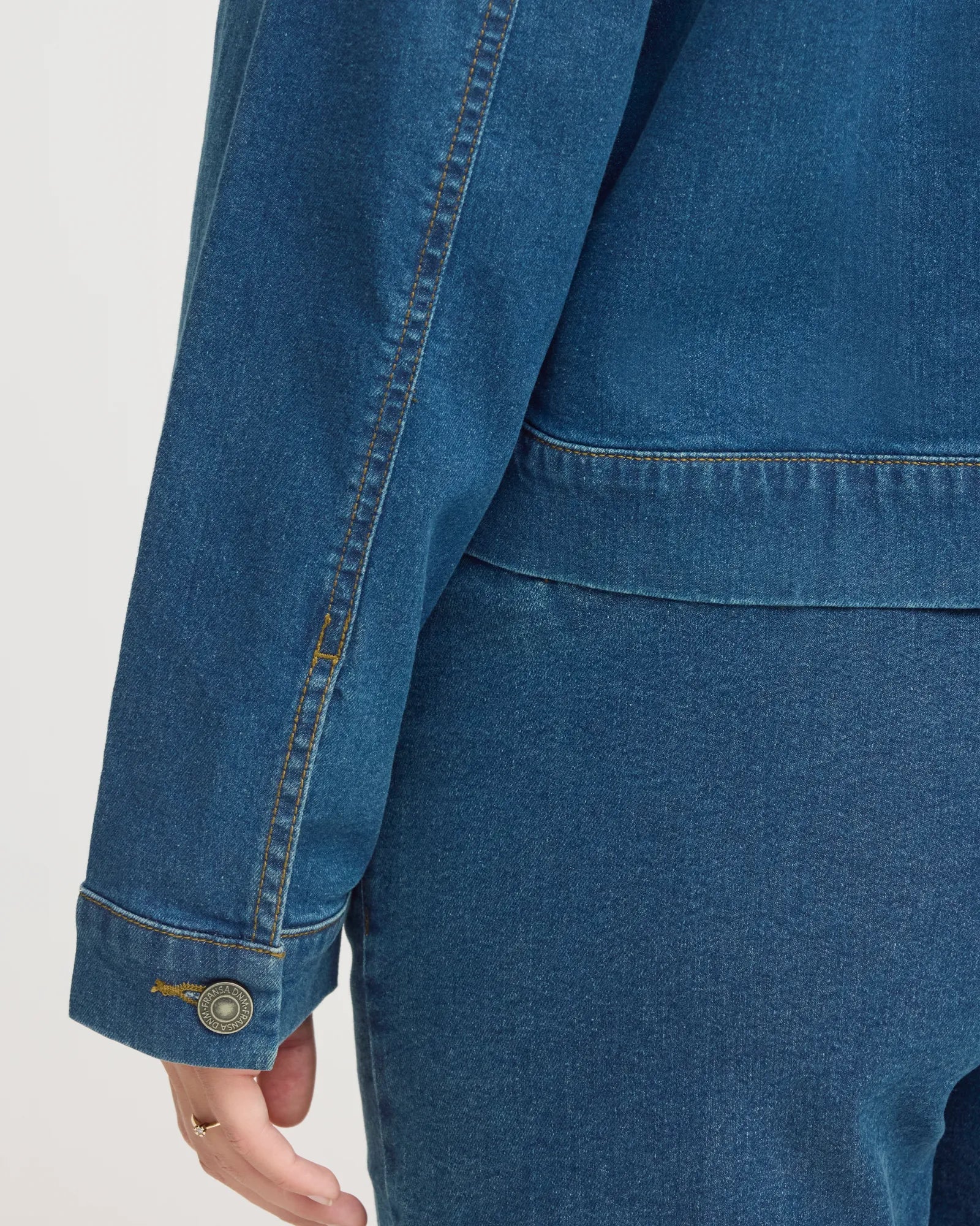 FRDENIMA Jacket - Mid Blue Denim
