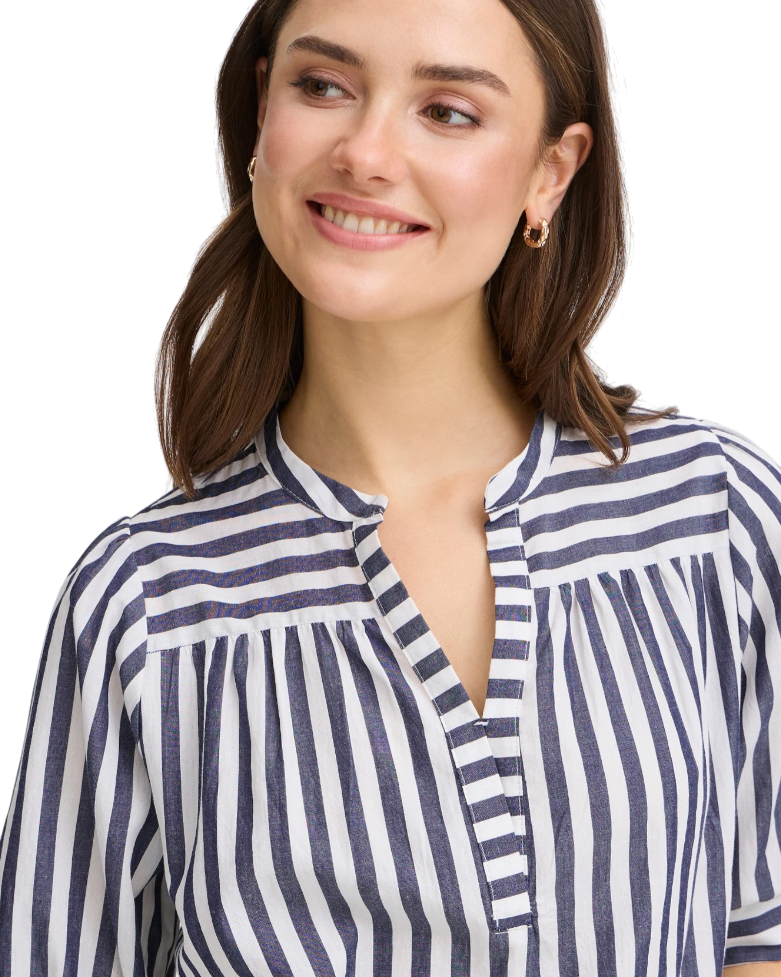 FRDONNIE Blouse - Navy Blazer Stripe