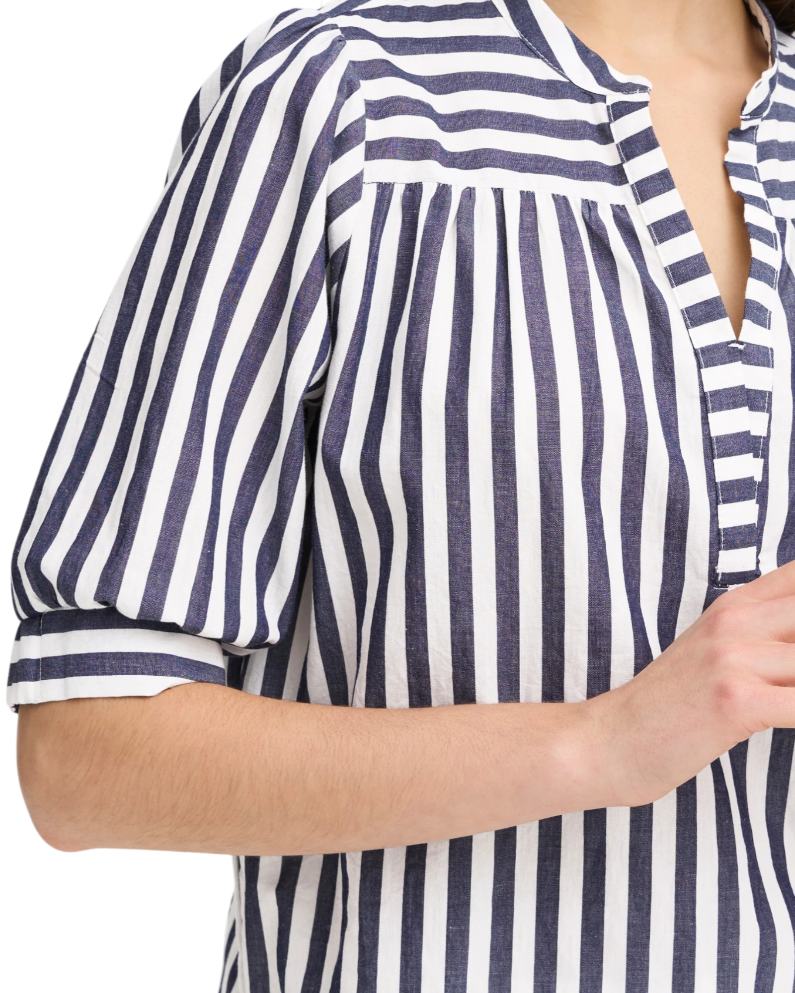 FRDONNIE Blouse - Navy Blazer Stripe