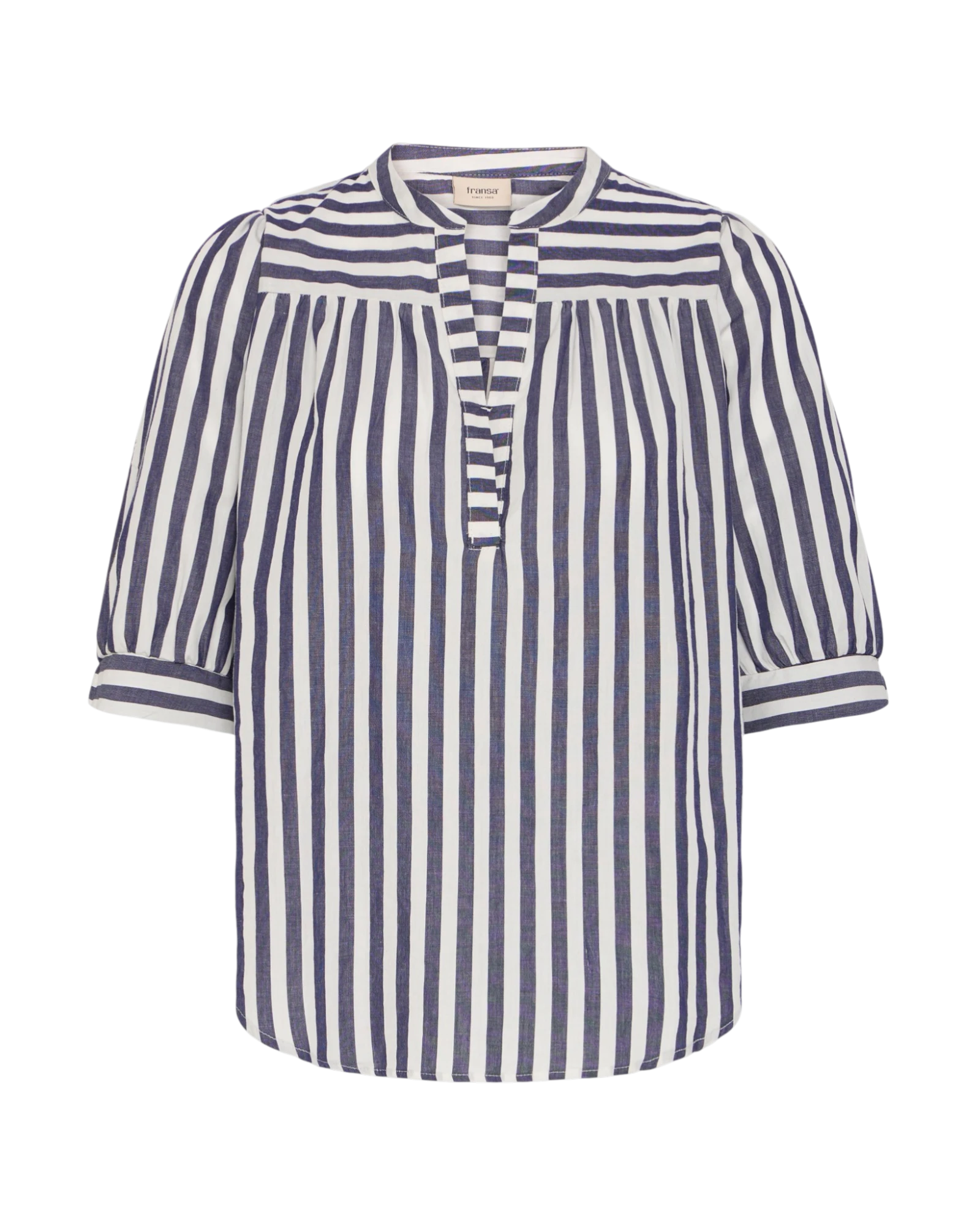 FRDONNIE Blouse - Navy Blazer Stripe