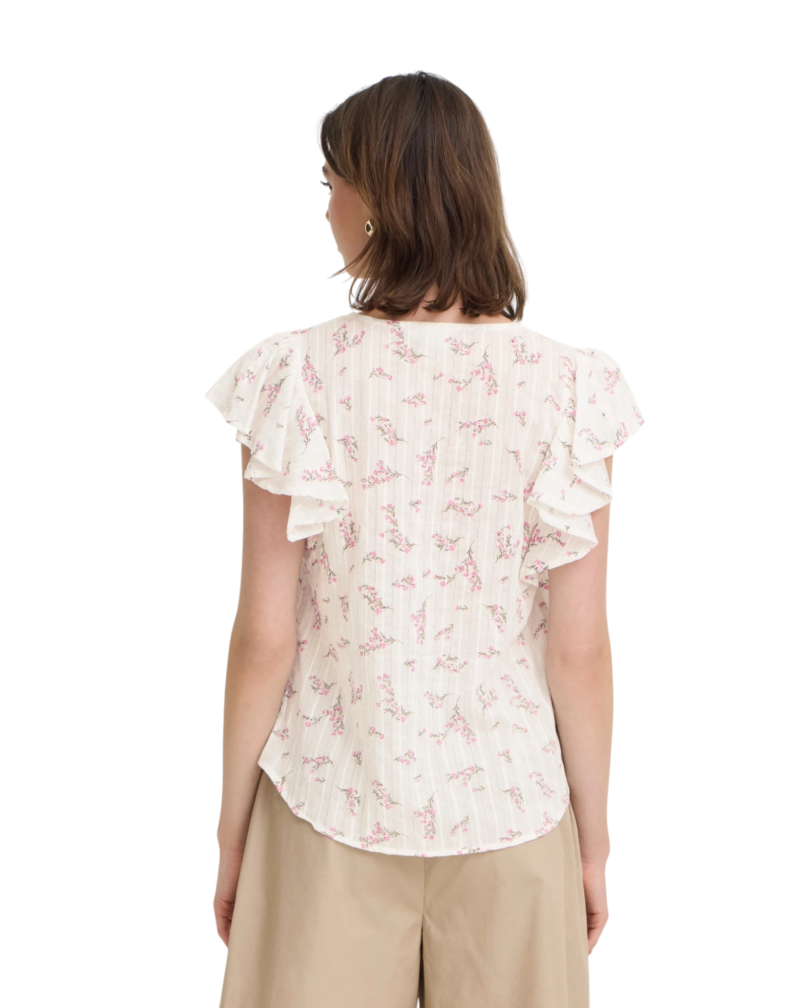 FREASA Blouse - Pink Flowers