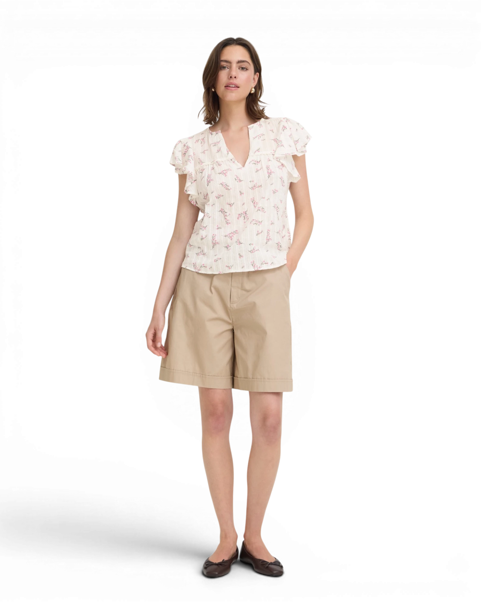 FREASA Blouse - Pink Flowers