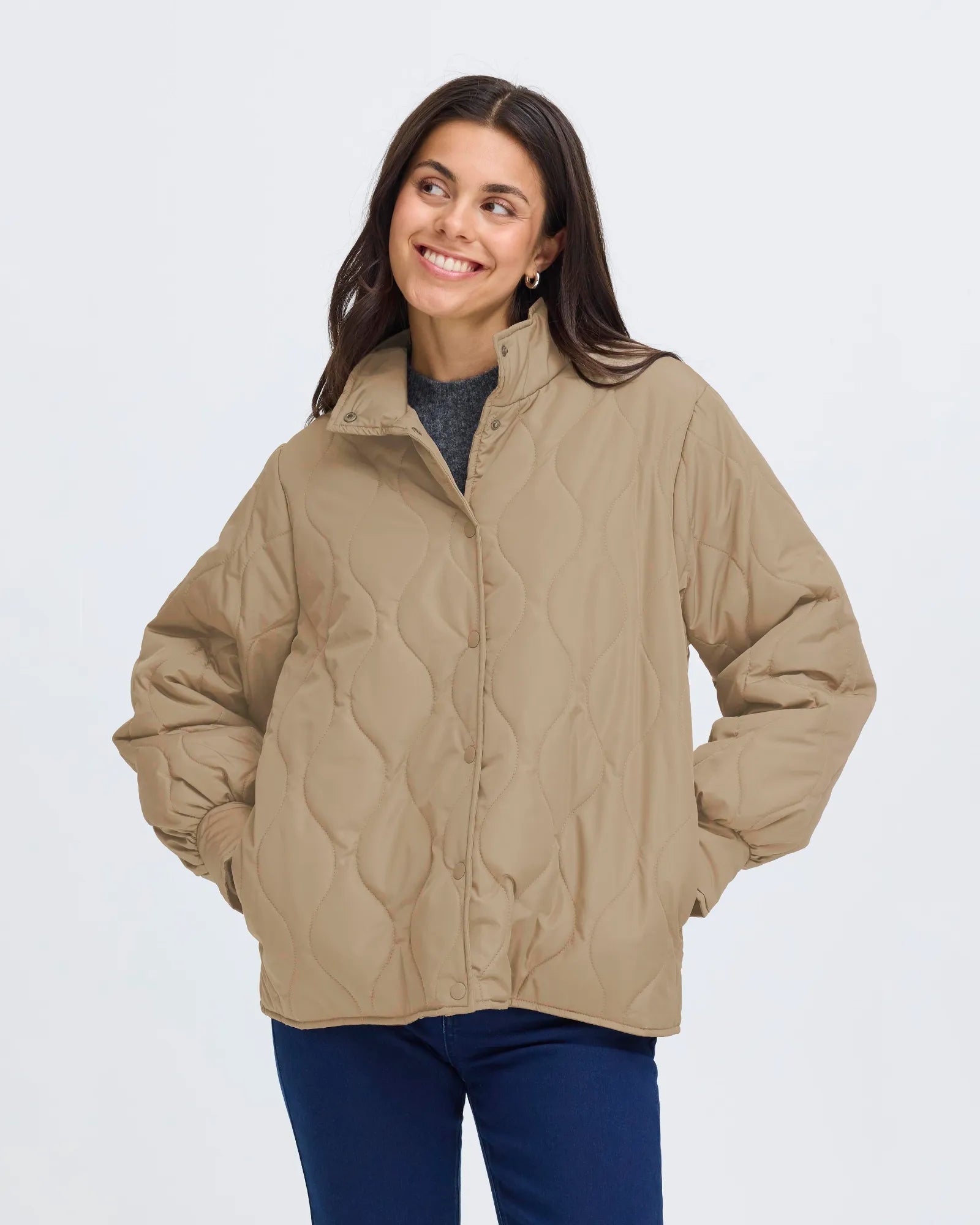 FREGIA Jacket - Desert Taupe