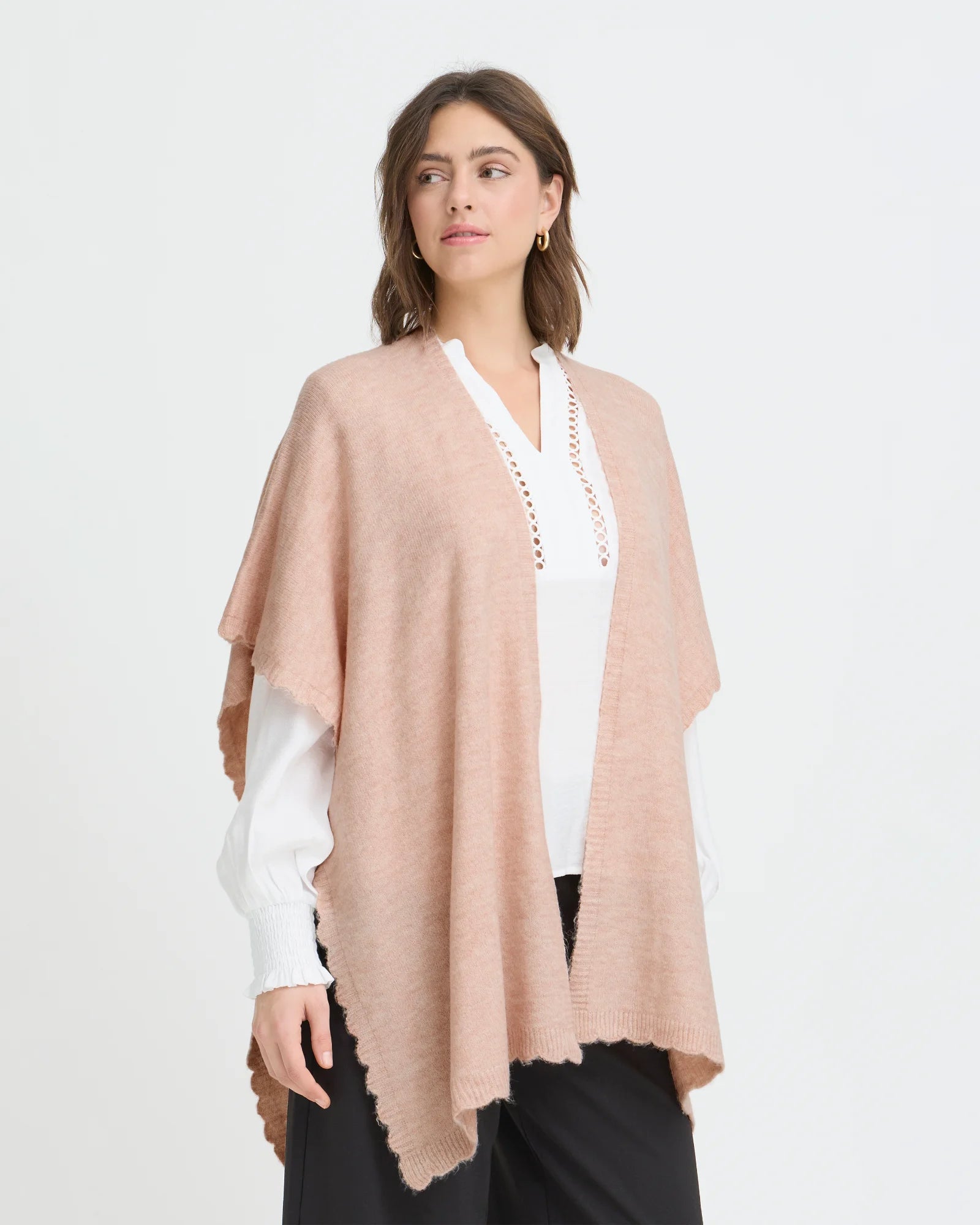 FRELISE Shawl - Rose Smoke