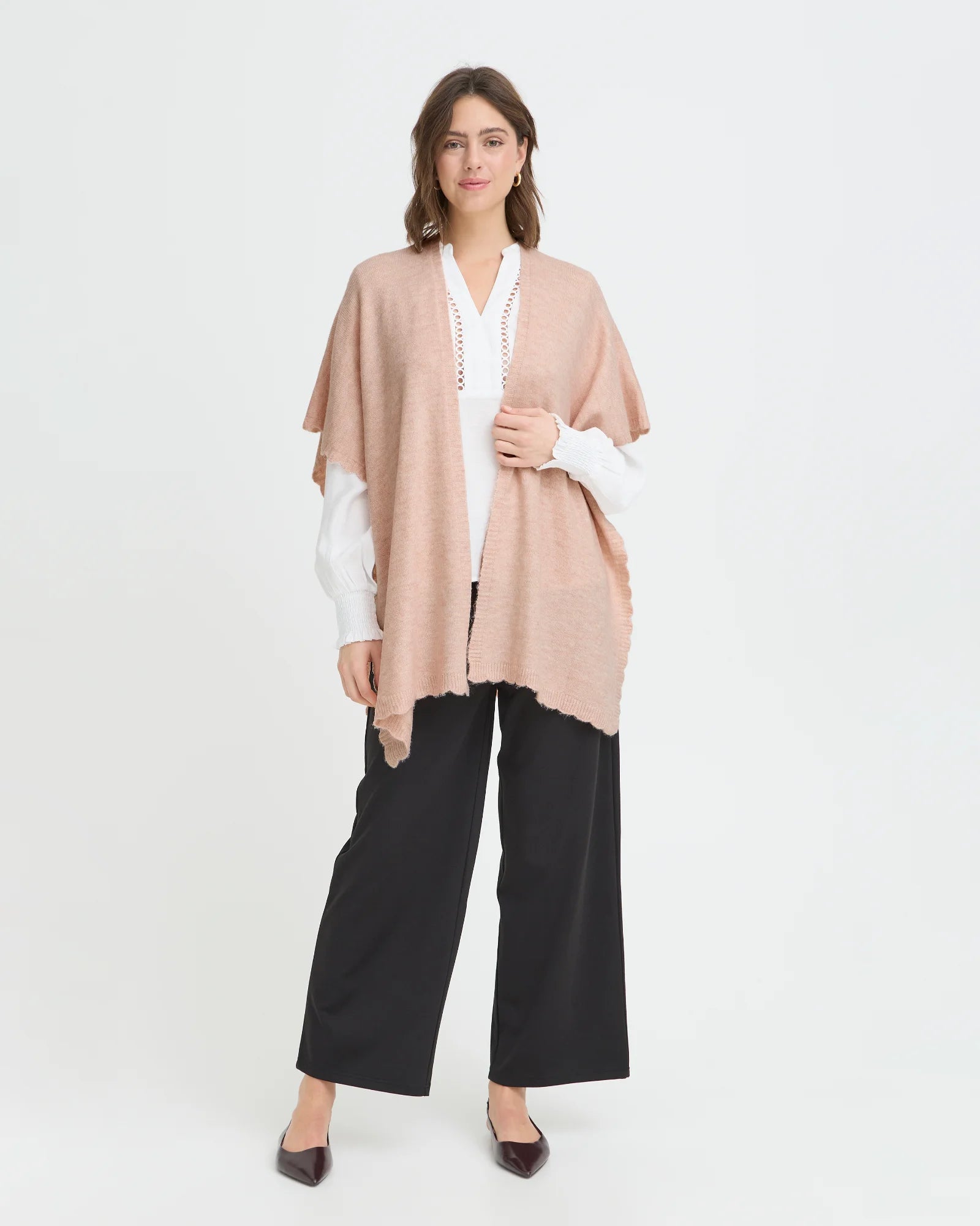 FRELISE Shawl - Rose Smoke