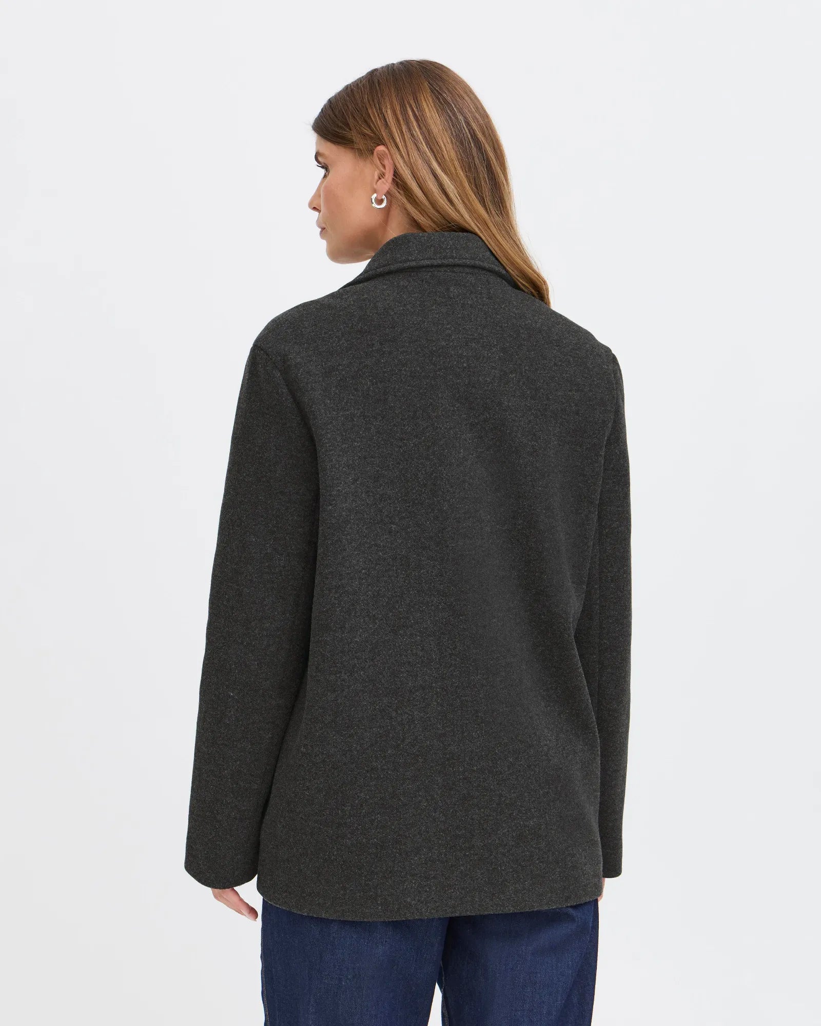 FRELIZA Jacket - Charcoal Melange