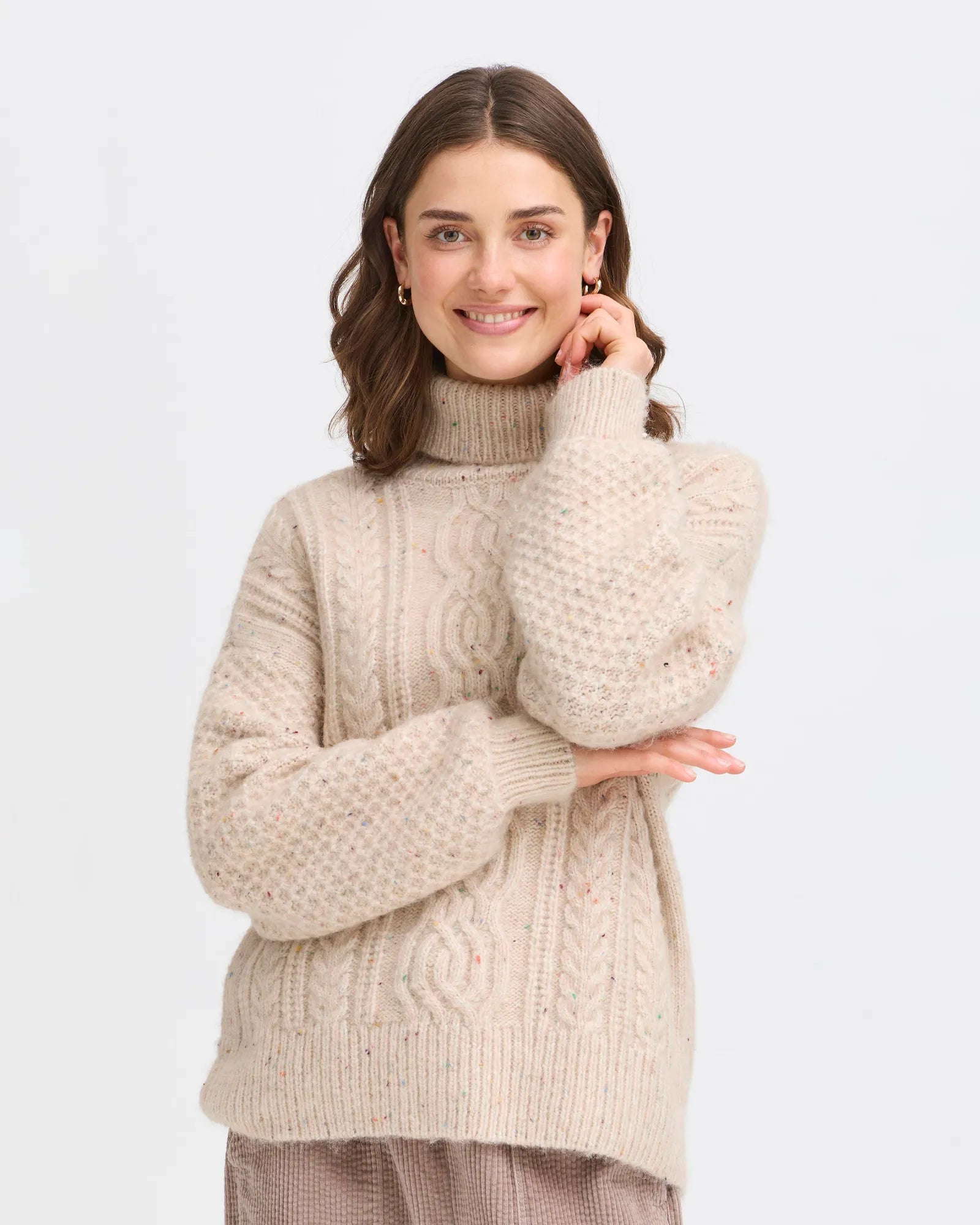 FRELLEA Pullover - Oatmeal