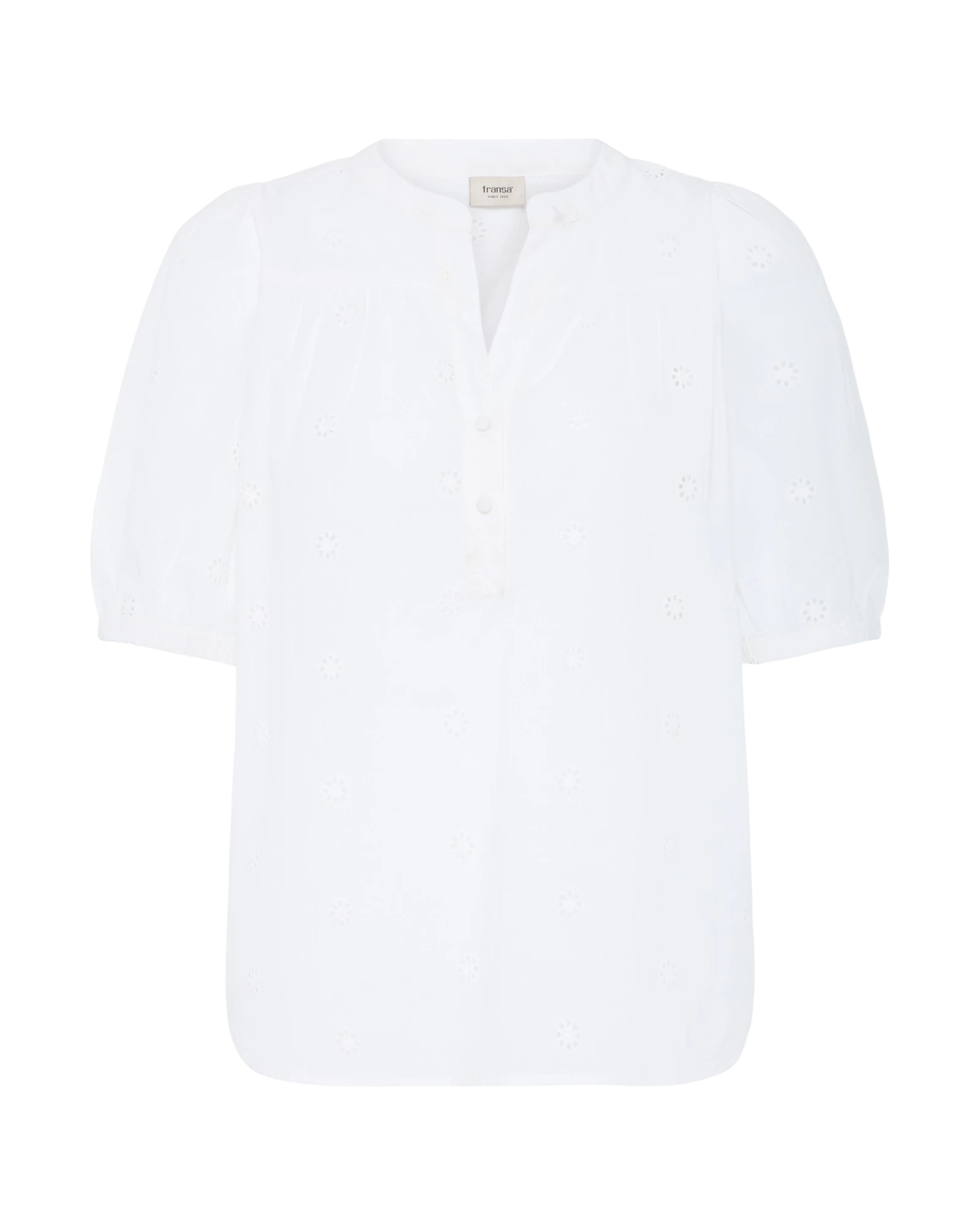 FREMBRIANA Blouse - Blanc de Blanc