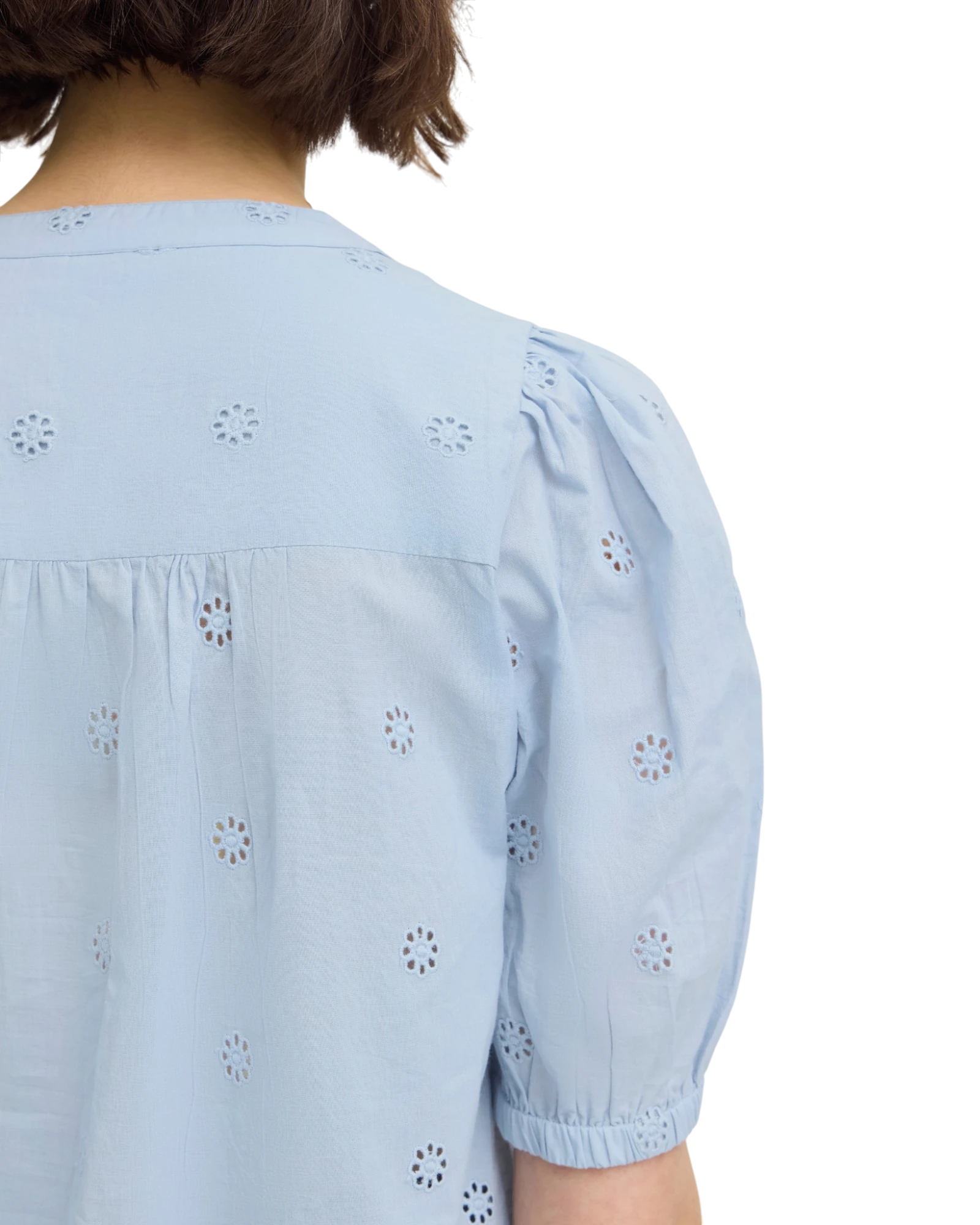 FREMBRIANA Blouse - Cashmere Blue