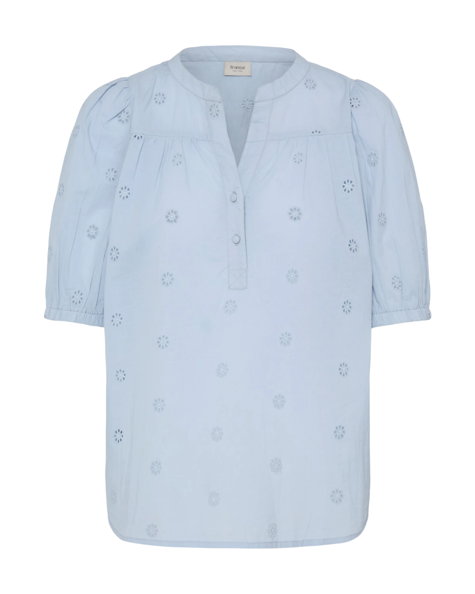 FREMBRIANA Blouse - Cashmere Blue