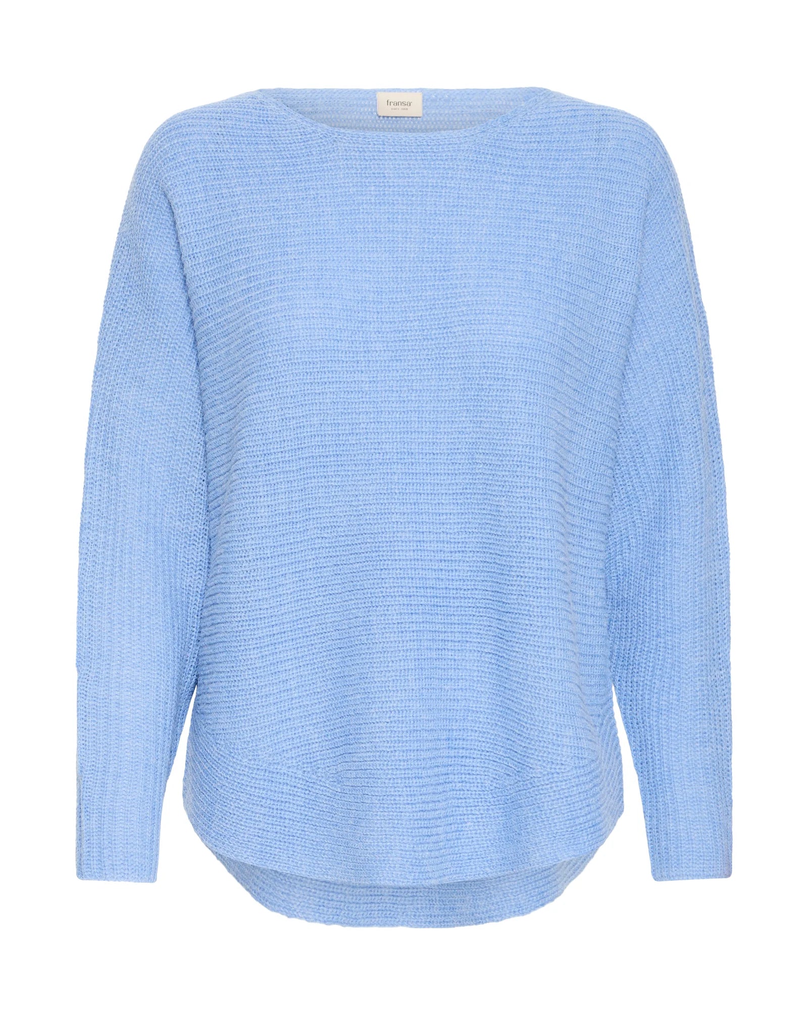 FRERETTA Pullover - Blue Melange