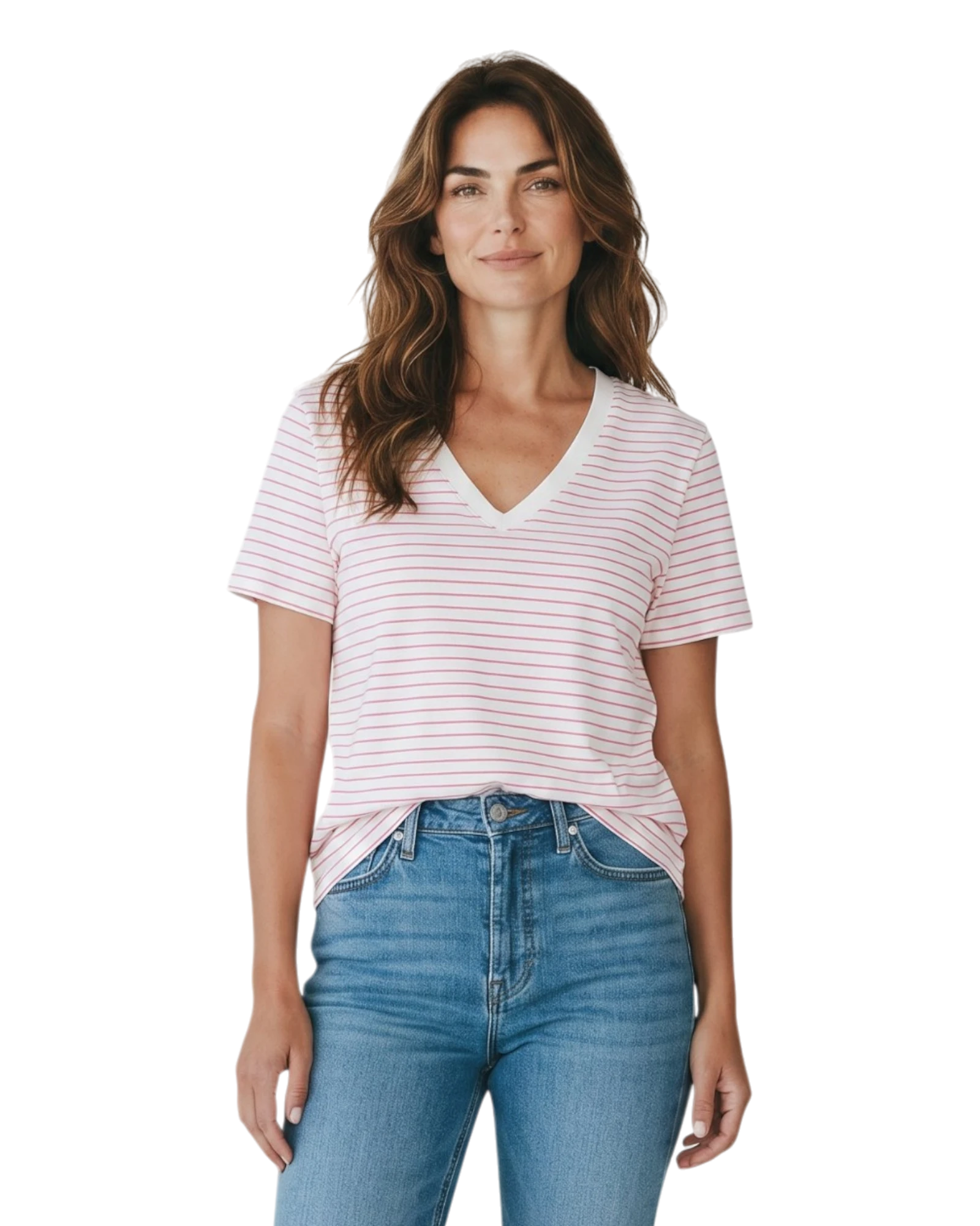 FRFEBA T-Shirt - Honeysuckle Stripe