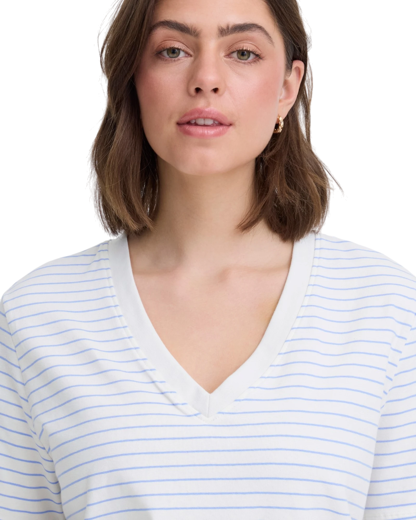 FRFEBA T-Shirt - Hydrangea Stripe