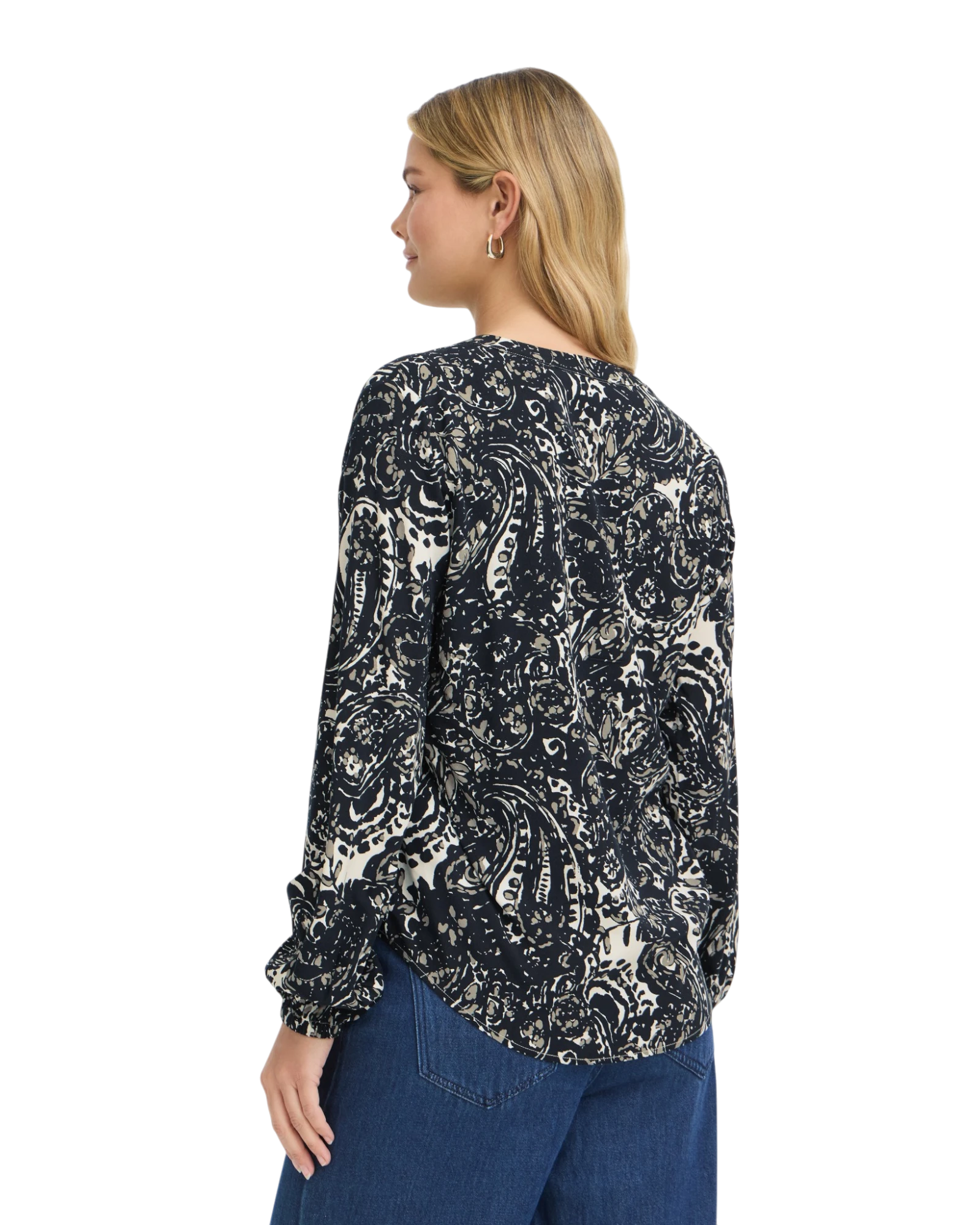FRFLOWA Blouse - Ethnic Stencil Salute