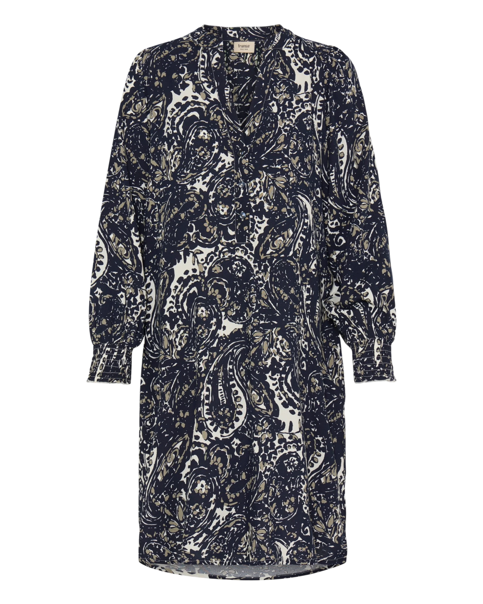 FRFLOWA Dress - Ethnic Stencil Salute