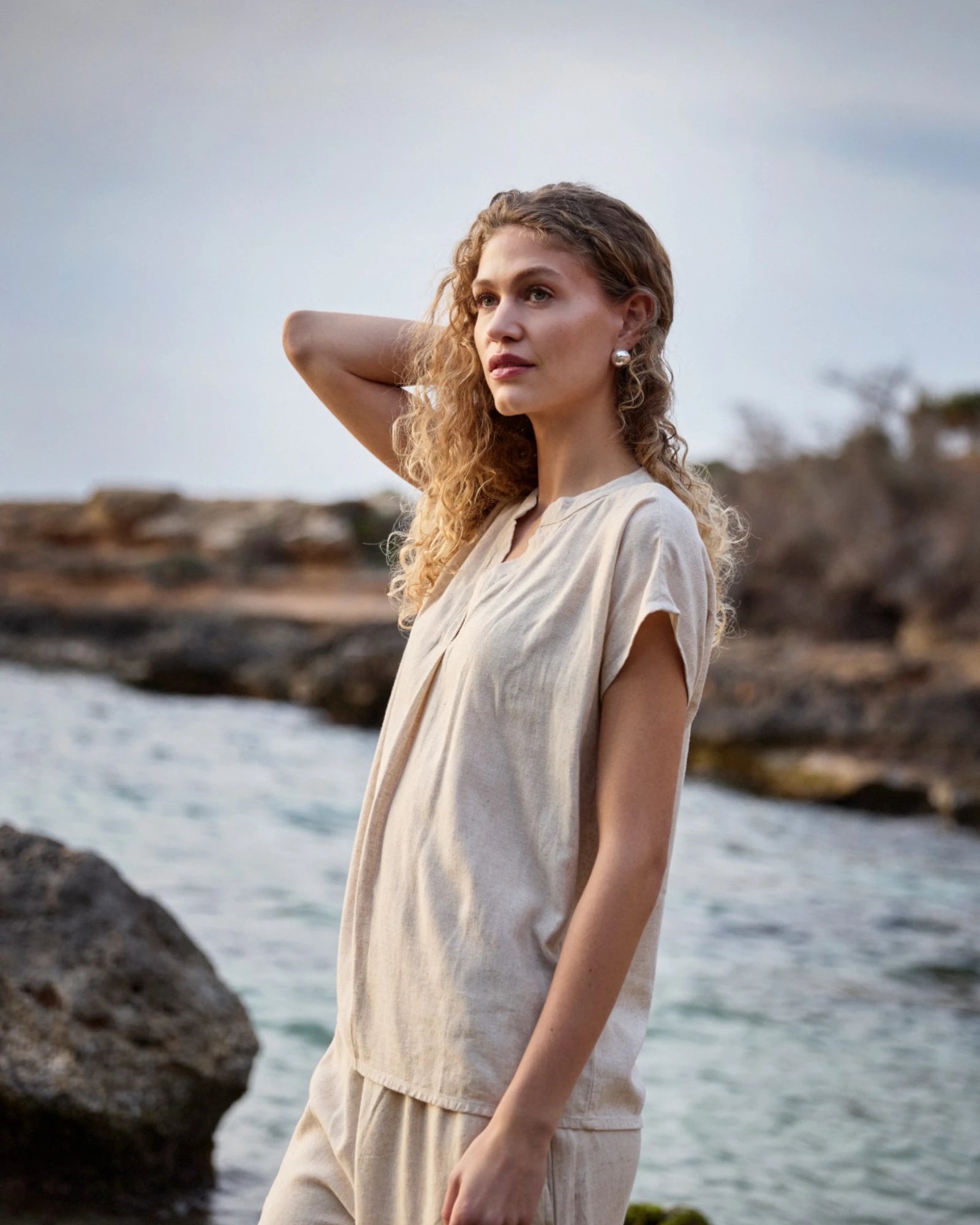 FRJETT Blouse - Unbleached