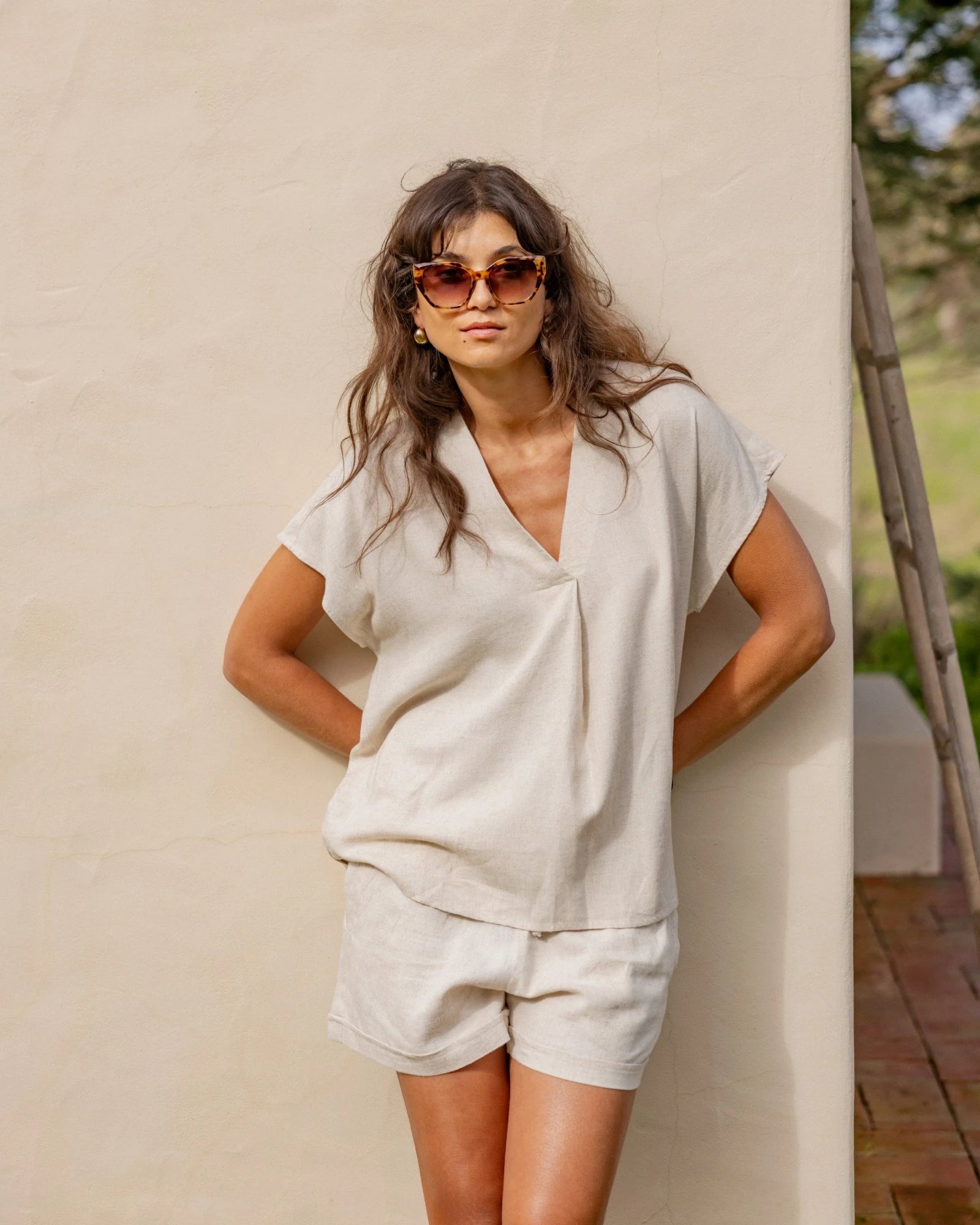 FRJETT Blouse - Undyed