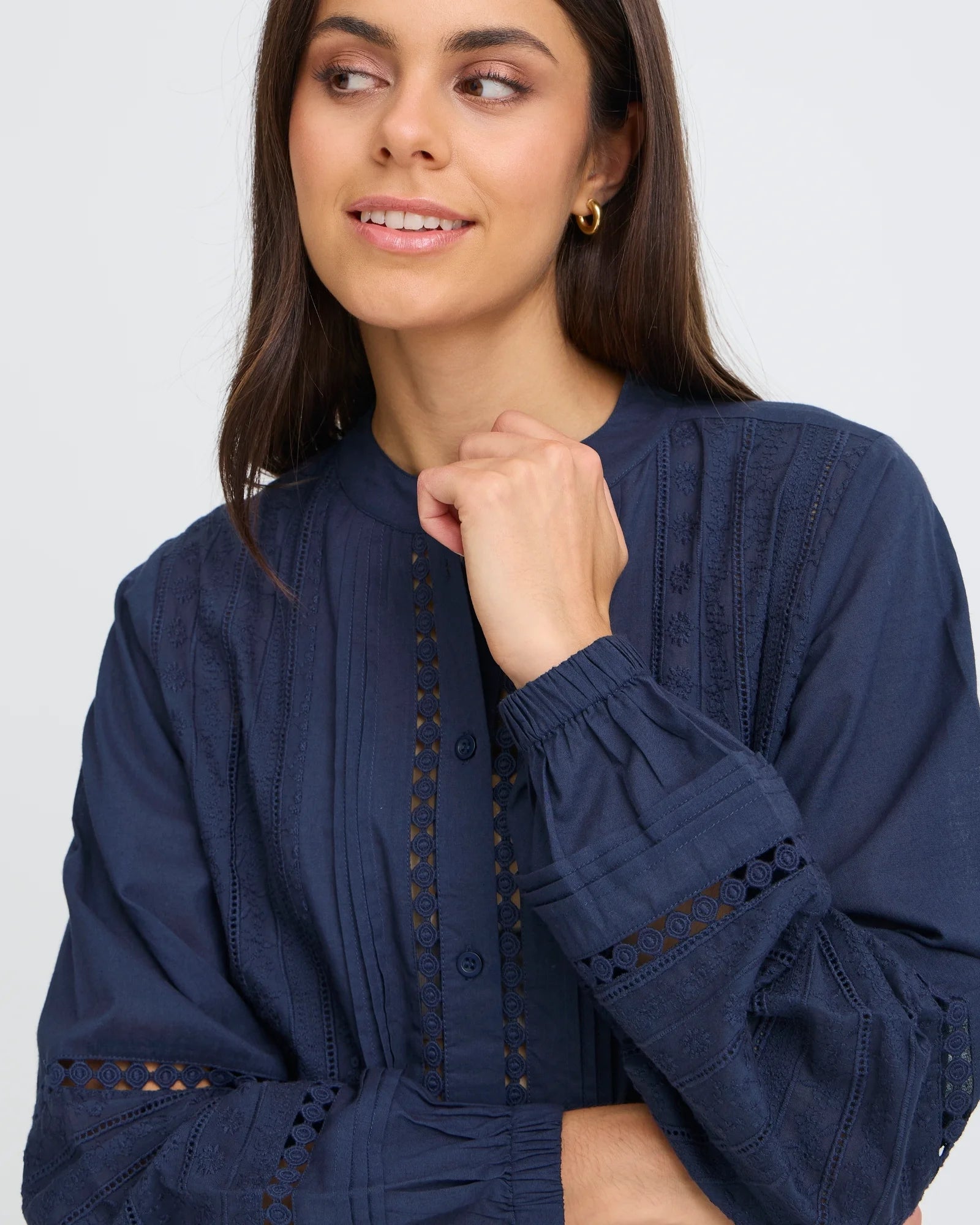 FRJIKE Shirt - Navy Blazer