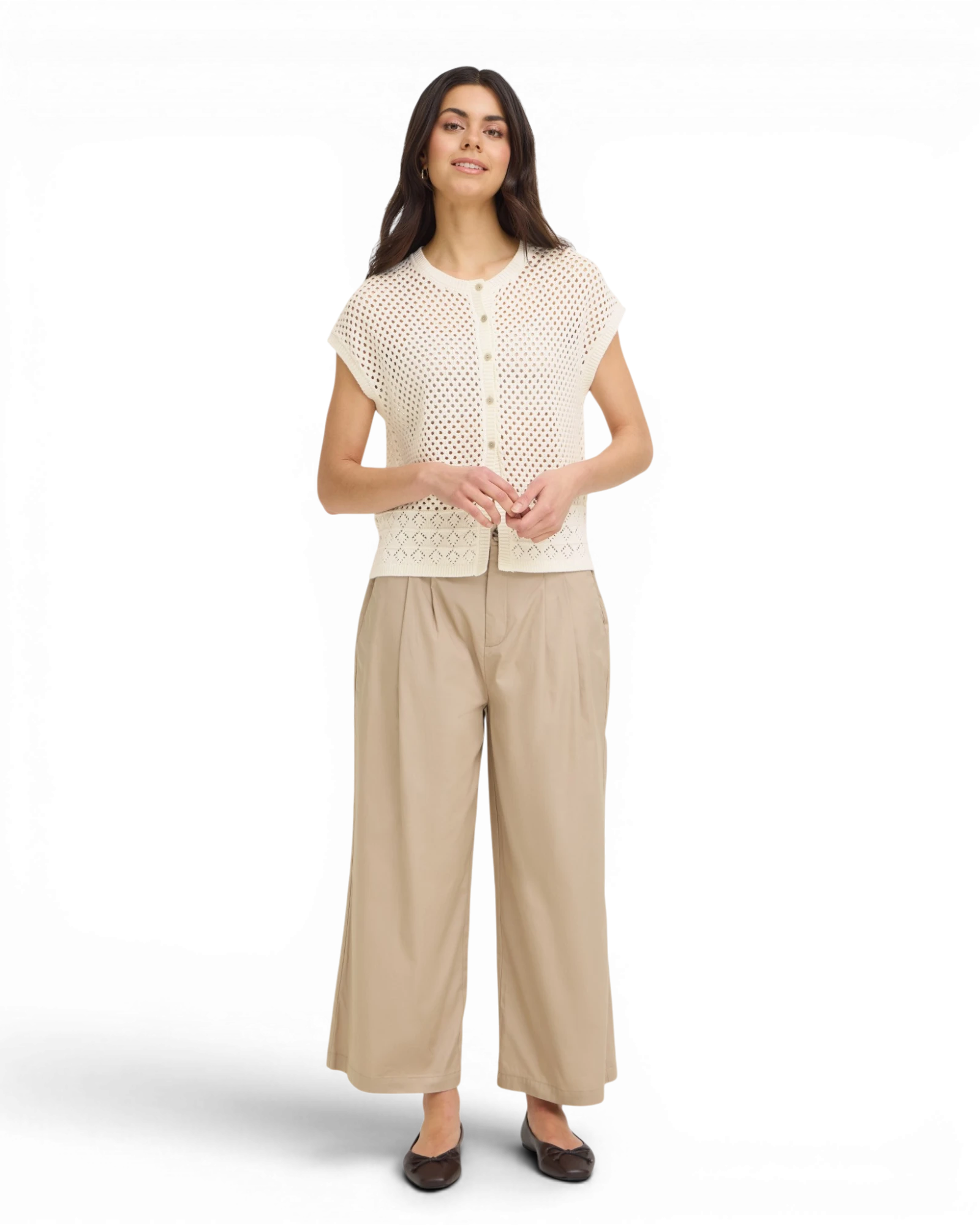 FRJOSA Cardigan - Whisper White