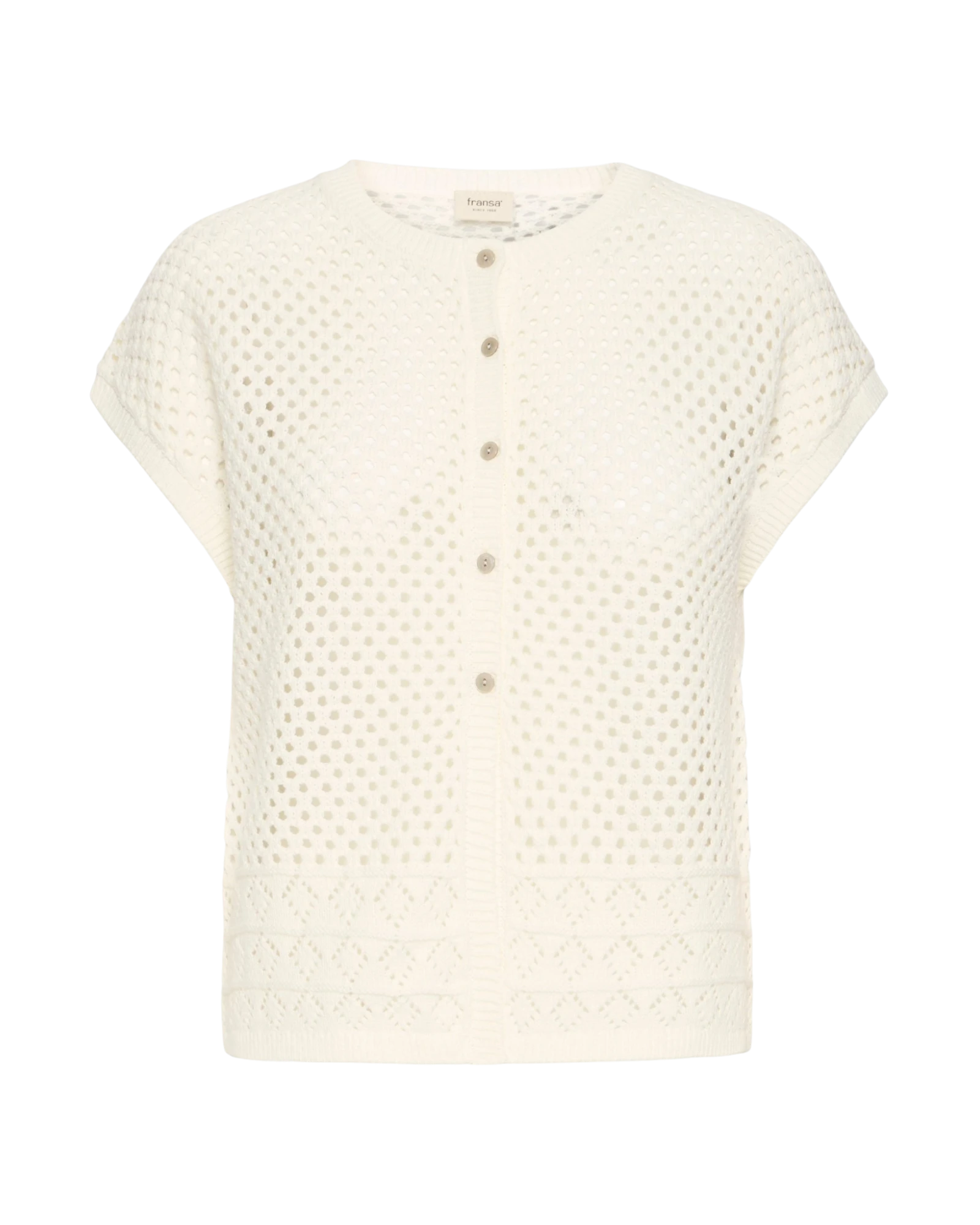 FRJOSA Cardigan - Whisper White