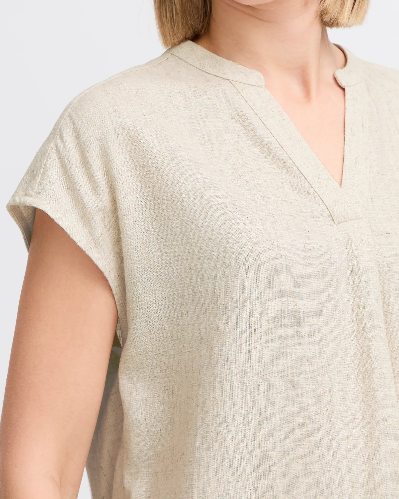 FRJUNA Blouse - Birch Melange