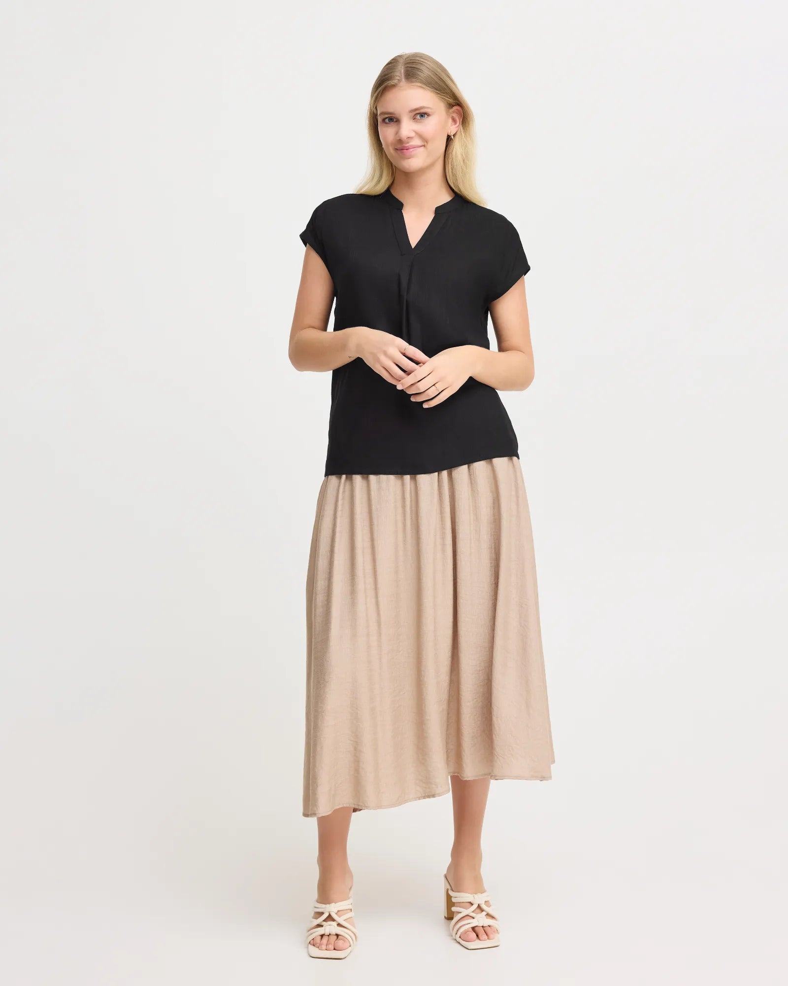 FRJUNA Blouse - Black
