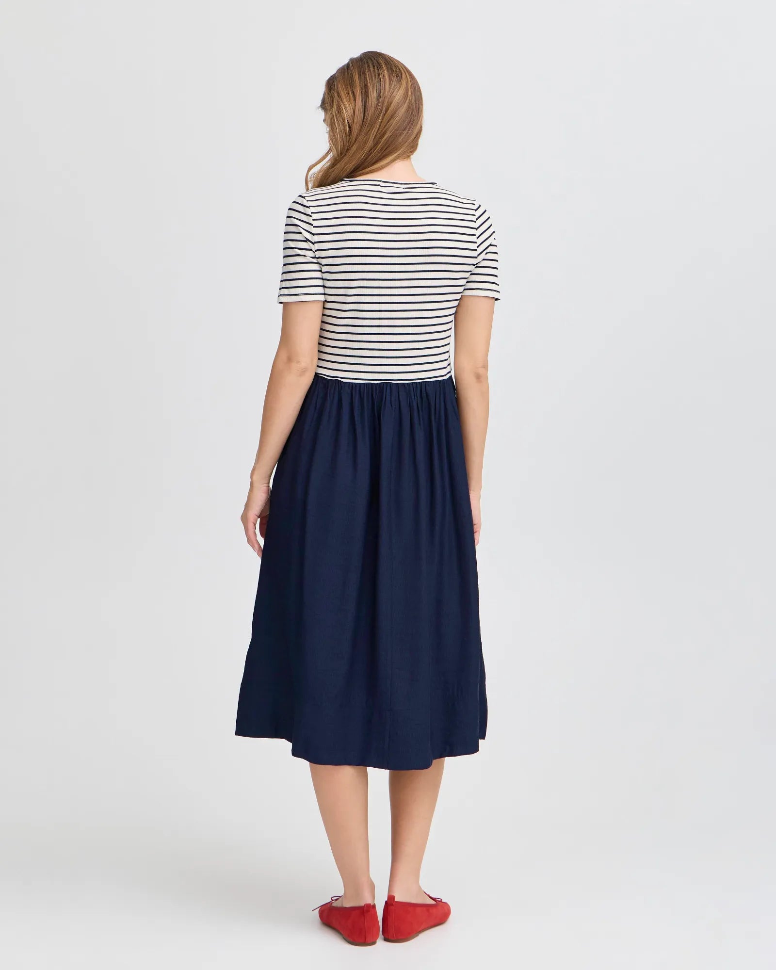 FRJUNDY Dress - Navy Blazer Mix