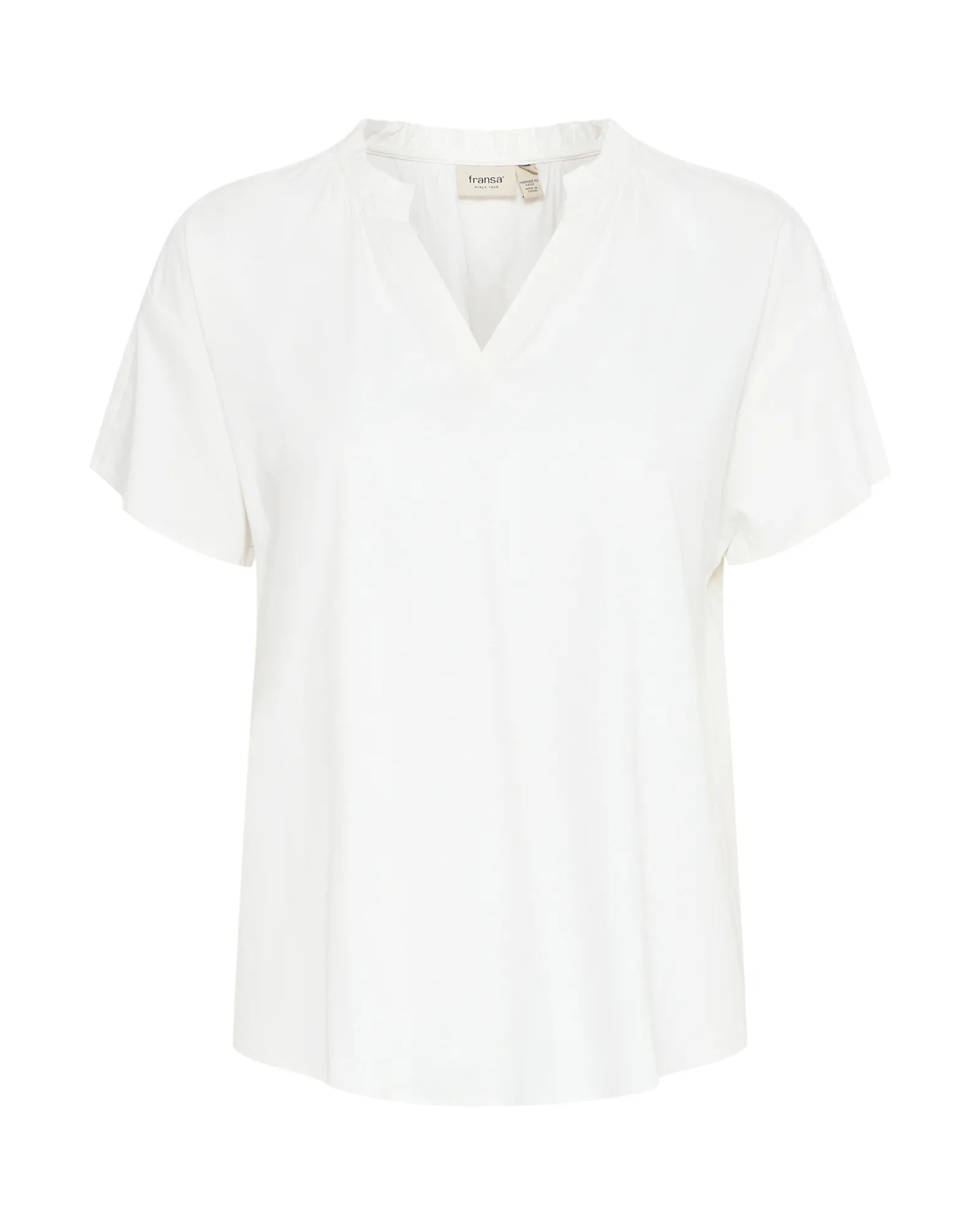 Justina Blouse - Blanc de Blanc