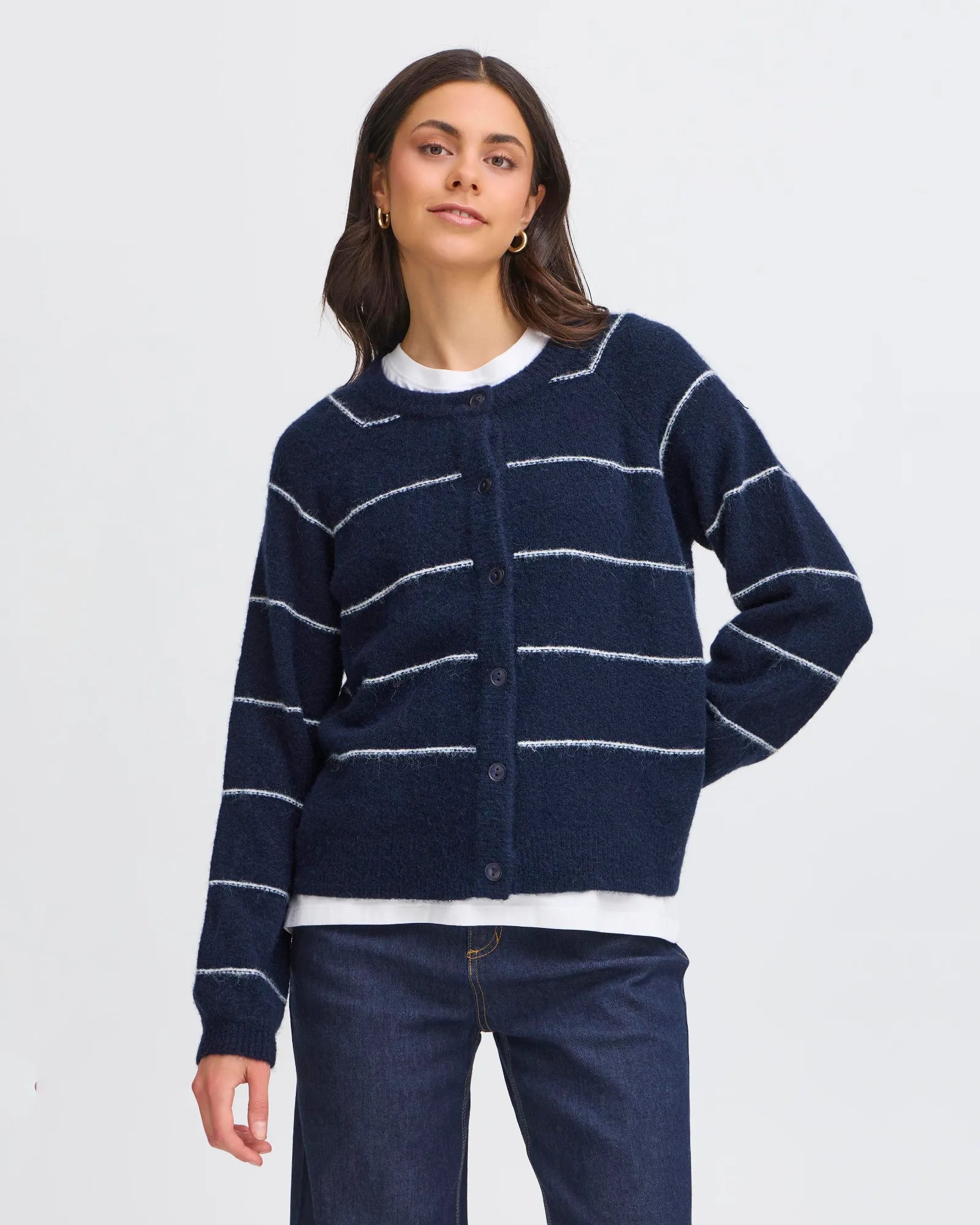 FRKENDRA Cardigan - Night Sky Mix