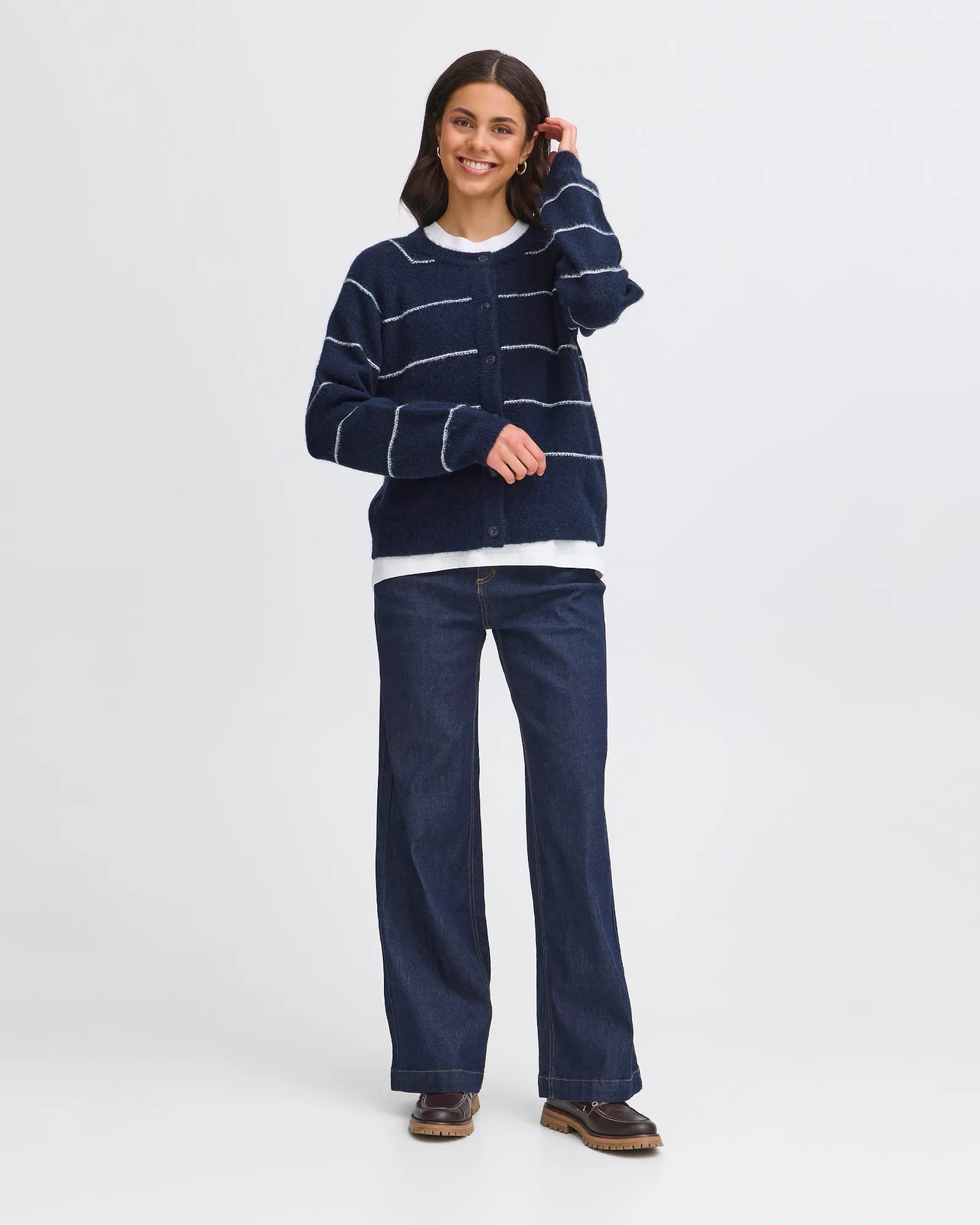 FRKENDRA Cardigan - Night Sky Mix