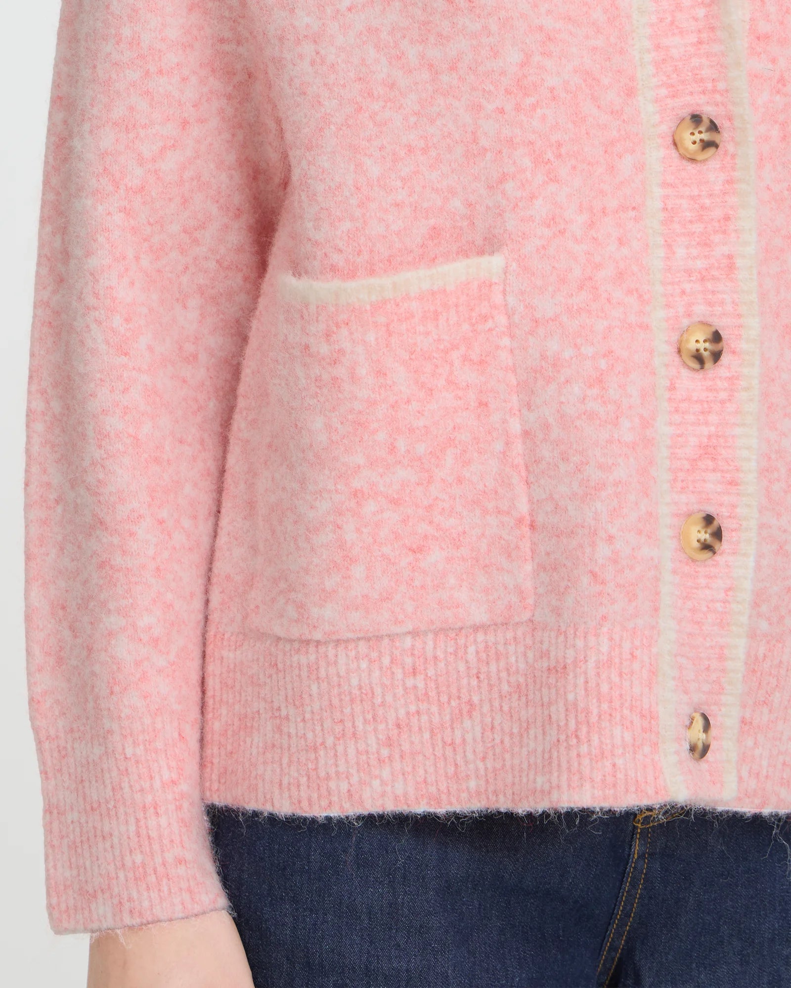 FRKENDRA Cardigan - Rose Smoke