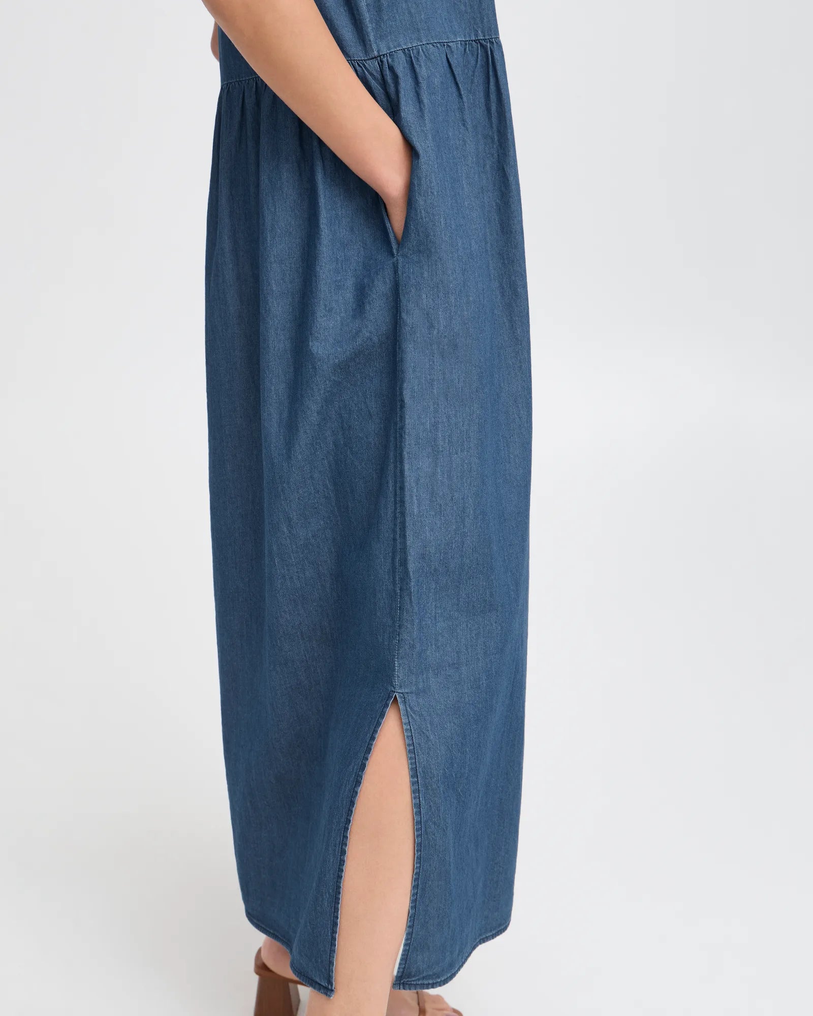 FRKINDRA Dress - Clear Blue Denim