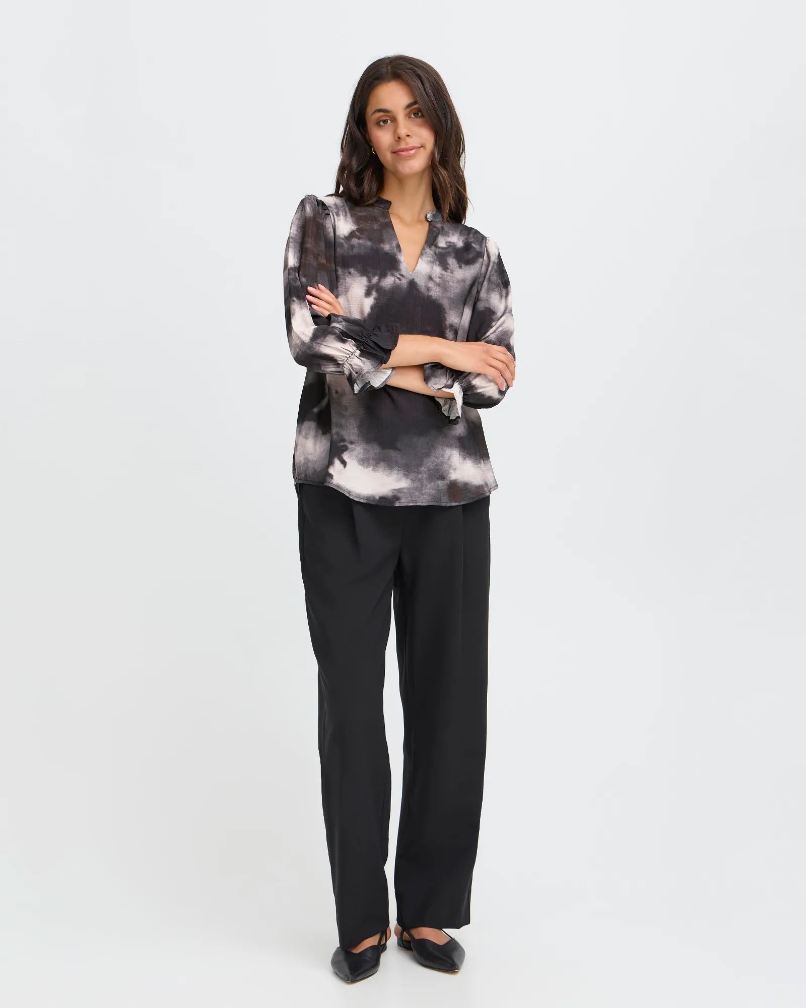 FRLAINEY Blouse - Pumice Stone