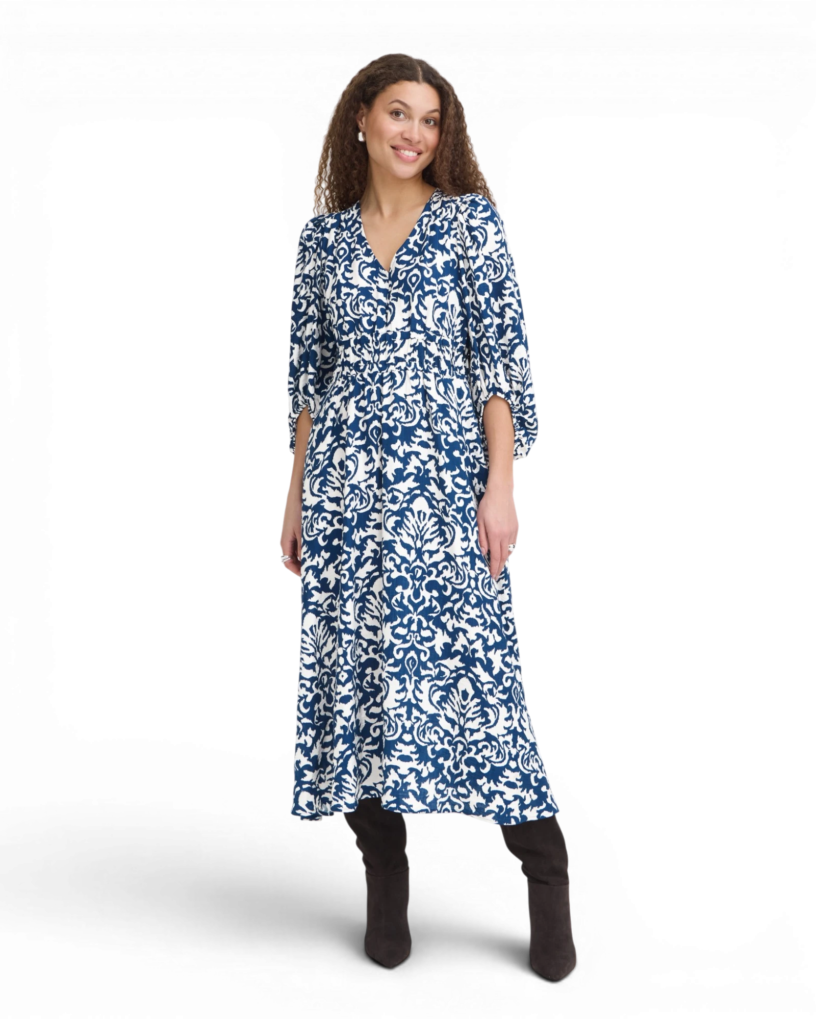 FRLELI Dress - Blue Depths