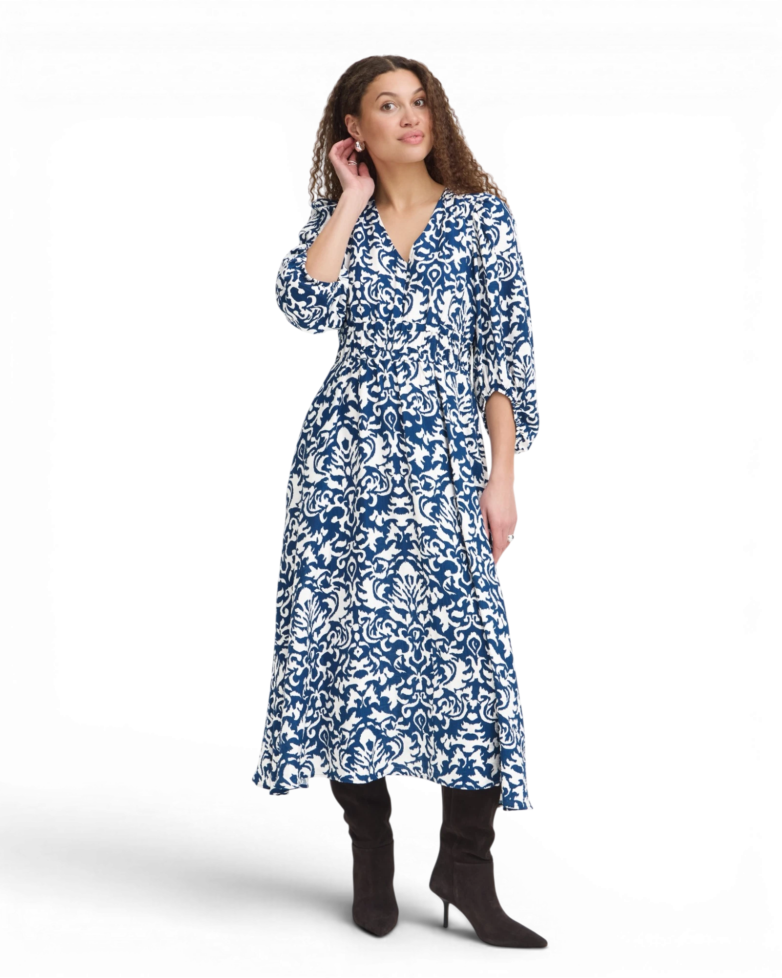 FRLELI Dress - Blue Depths