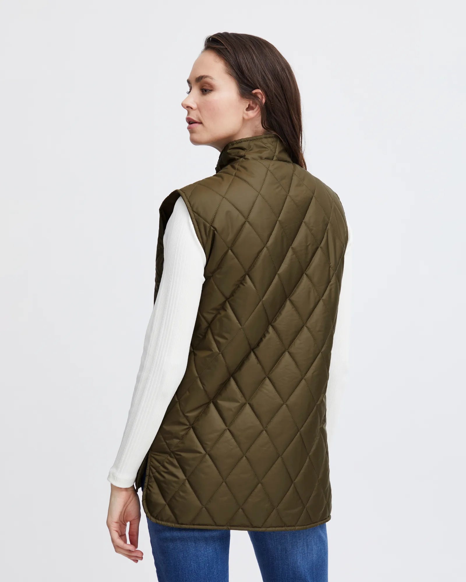 Lenni Gilet - Dark Olive