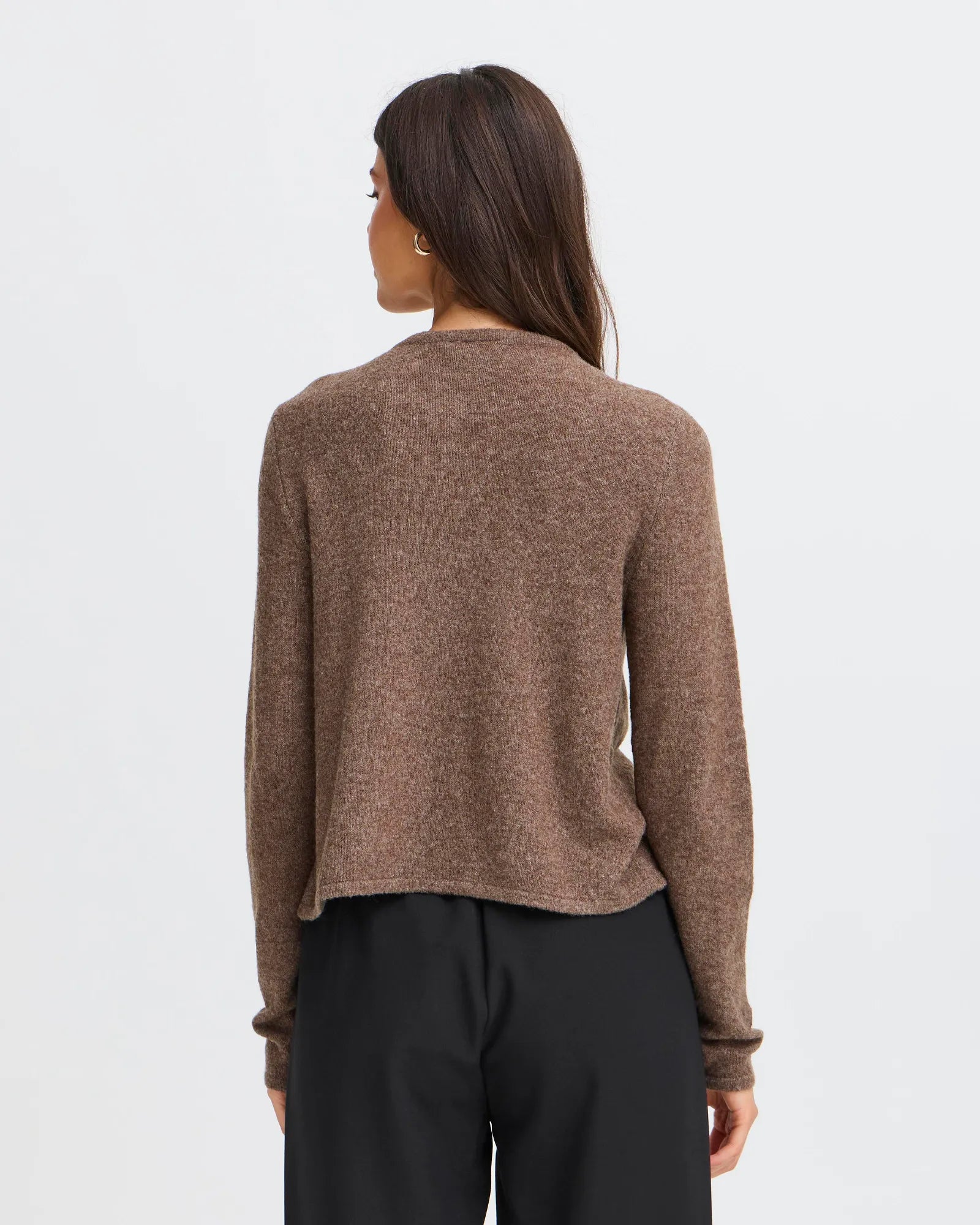 FRNOAH Cardigan - Cocoa Melange