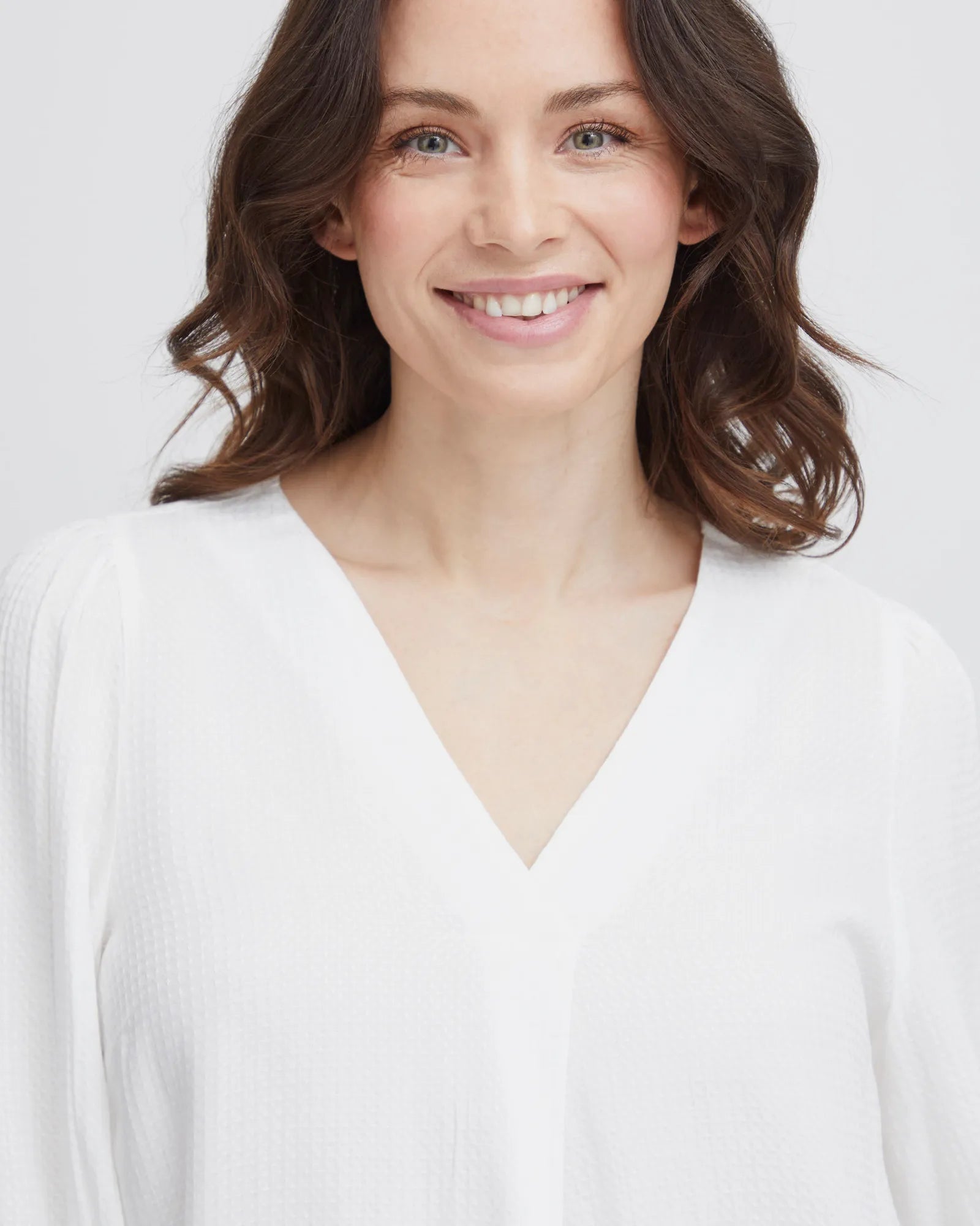 FROLINE Blouse - Blanc de Blanc