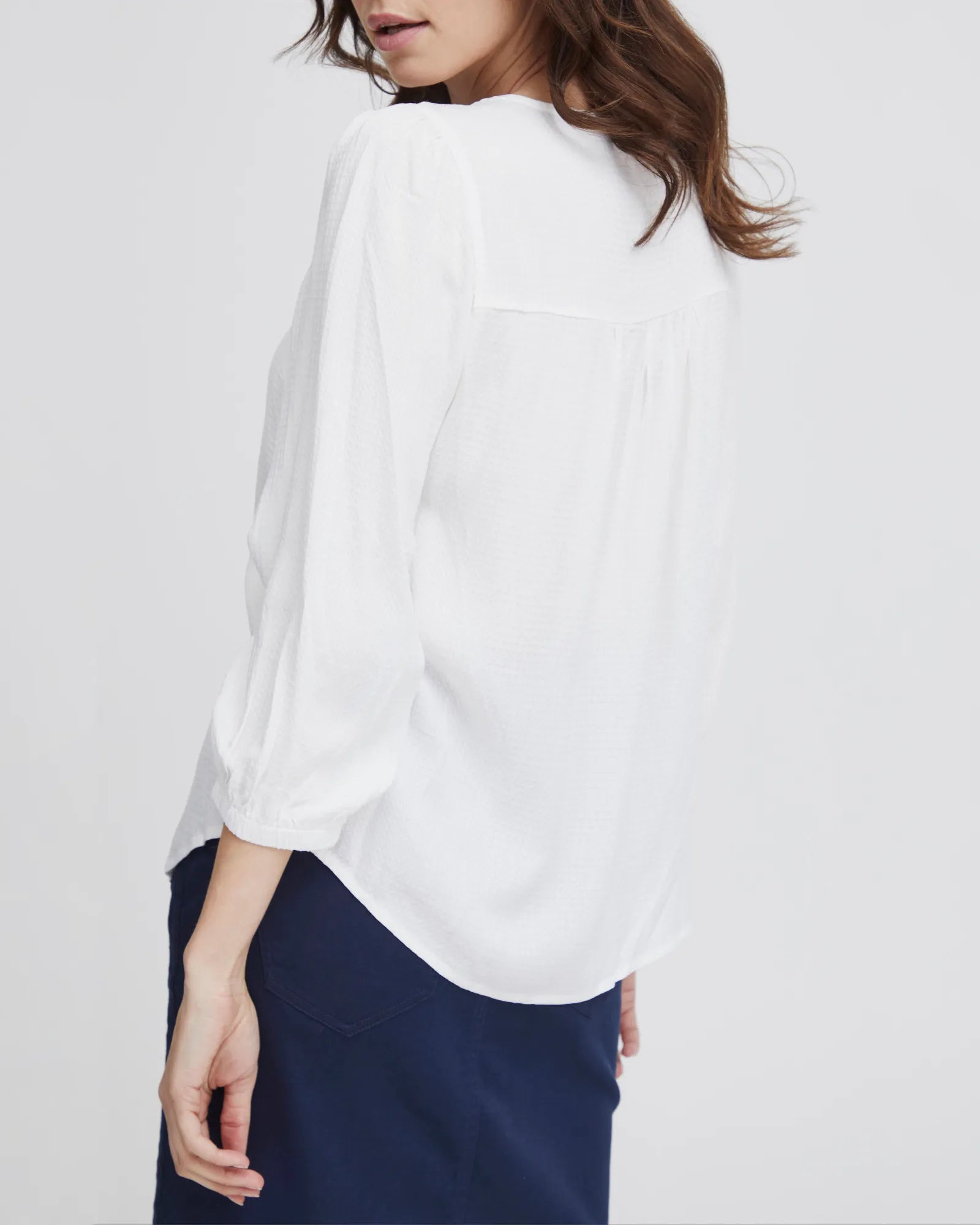 FROLINE Blouse - Blanc de Blanc