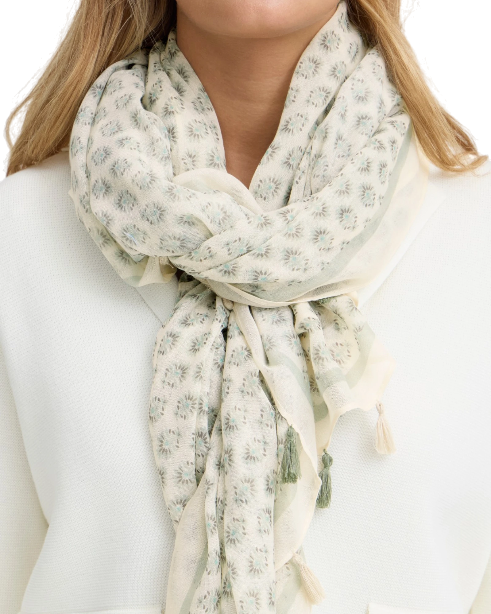 FRORIANA Scarf - Whisper Sage